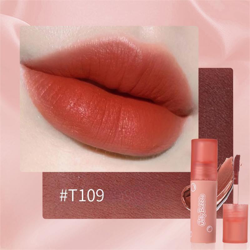 Long-Lasting Jelly Bubble Water Mist Matte Lip Glaze - Hydrating Non-Sticky Lip Gloss for a Plump Shine | Perfect for Everyday Wear, Parties & Special Occasions