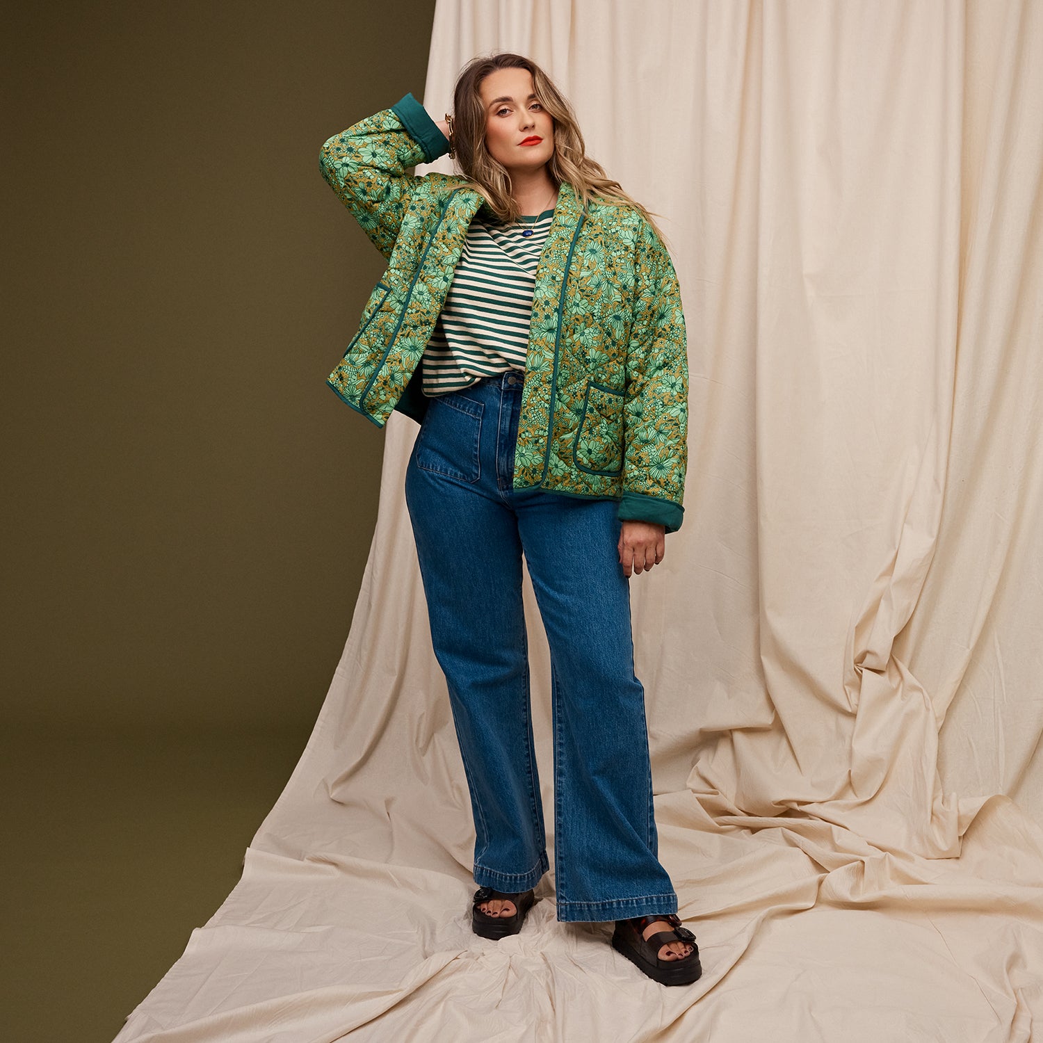 Evette Quilted Jacket for Women - Stylish Martini Design Lightweight Outerwear | Perfect for Fall, Winter & Spring Fashion, Outdoor Activities & Casual Wear