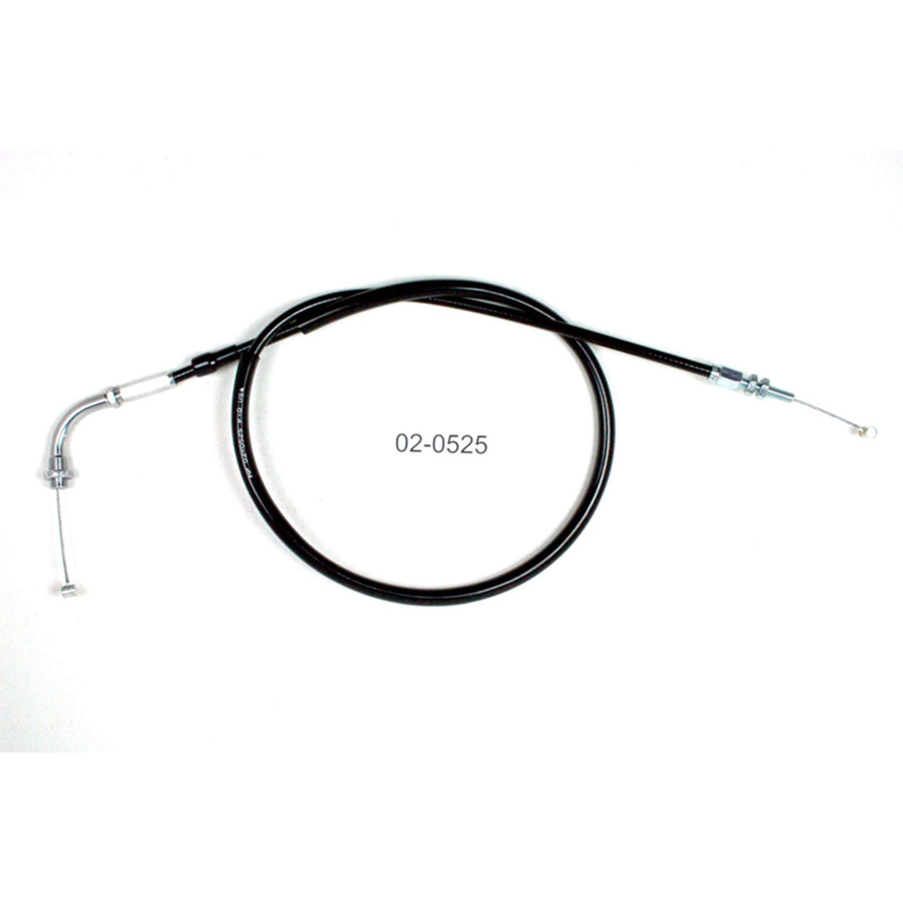 Black Vinyl Pull Throttle Cable for 2002 Honda VT750DC Shadow Spirit - Replacement Part for Smooth Acceleration & Motorcycle Performance