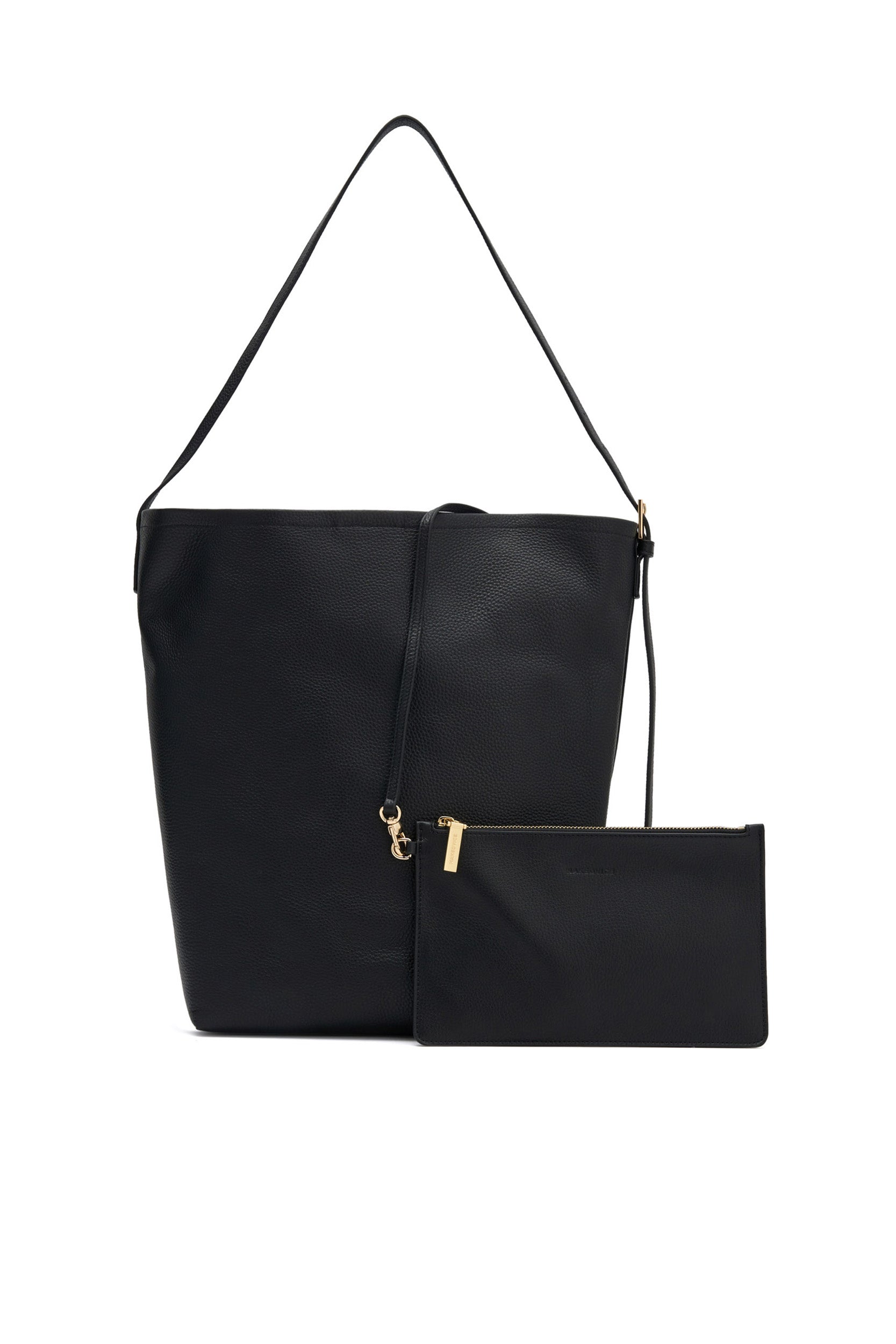 The Smith Black Bucket Bag - Stylish & Durable Leather Handbag for Women | Perfect for Work, Travel & Everyday Use