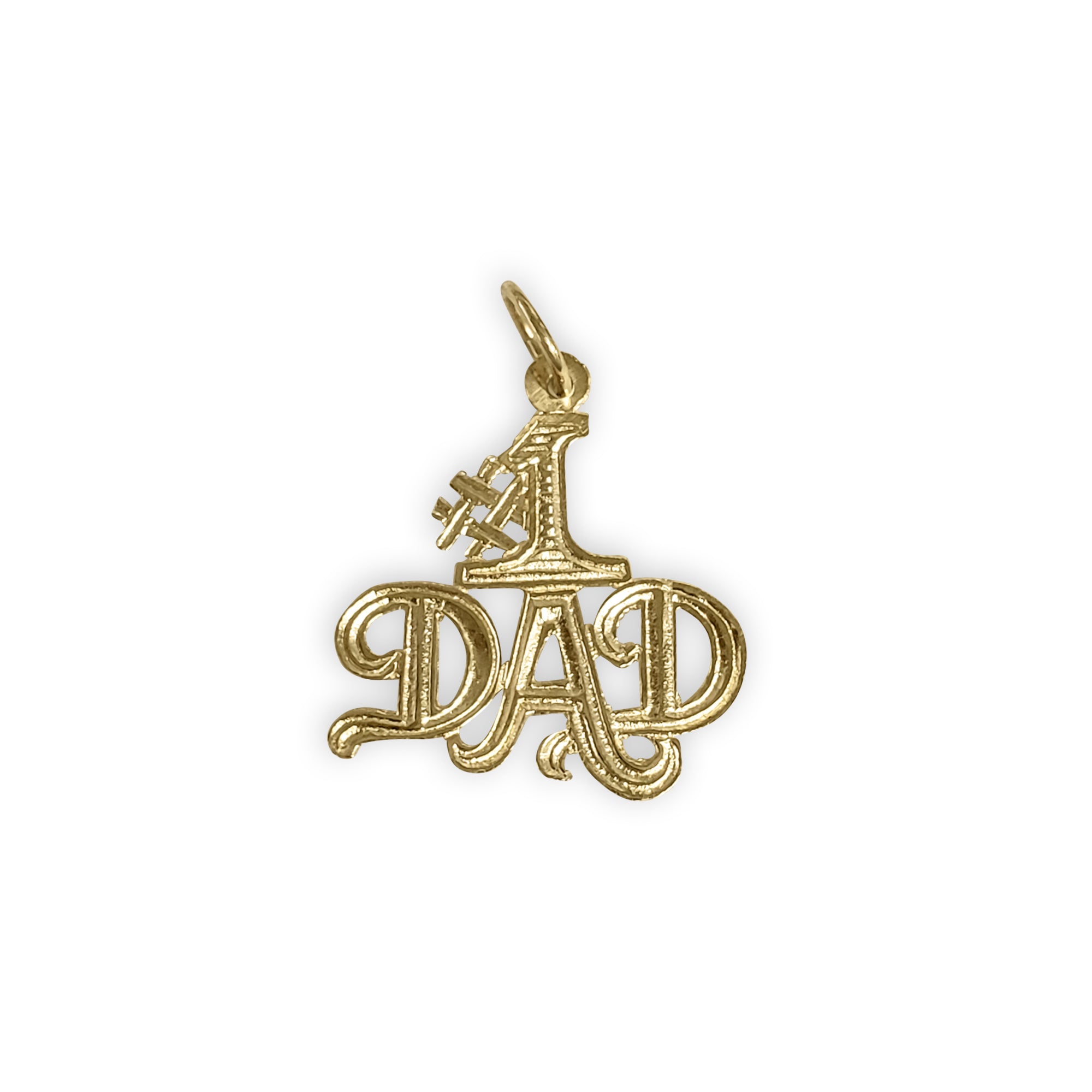 #1 Best Dad Charm Necklace - Personalized Gift for Father's Day, Birthday & Anniversary - Perfect for Dads, Grandpas & Husbands | Great for Everyday Wear & Special Occasions