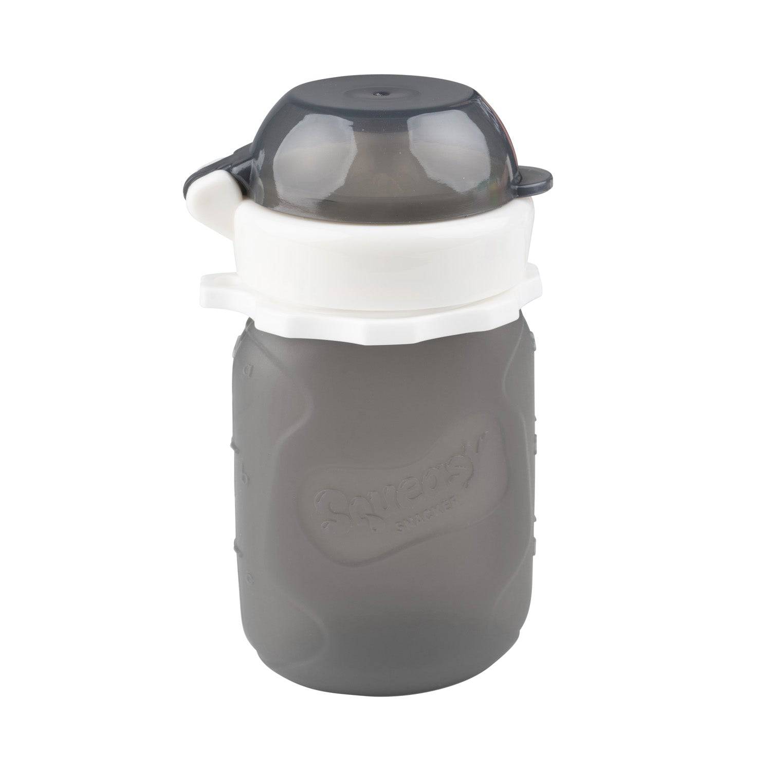 Silicon Squeasy Snacker Yogurt & Drink Pouch 3.5oz (104ml) - Reusable Food Storage for Kids, Perfect for Snacks, Smoothies, and On-the-Go Meals