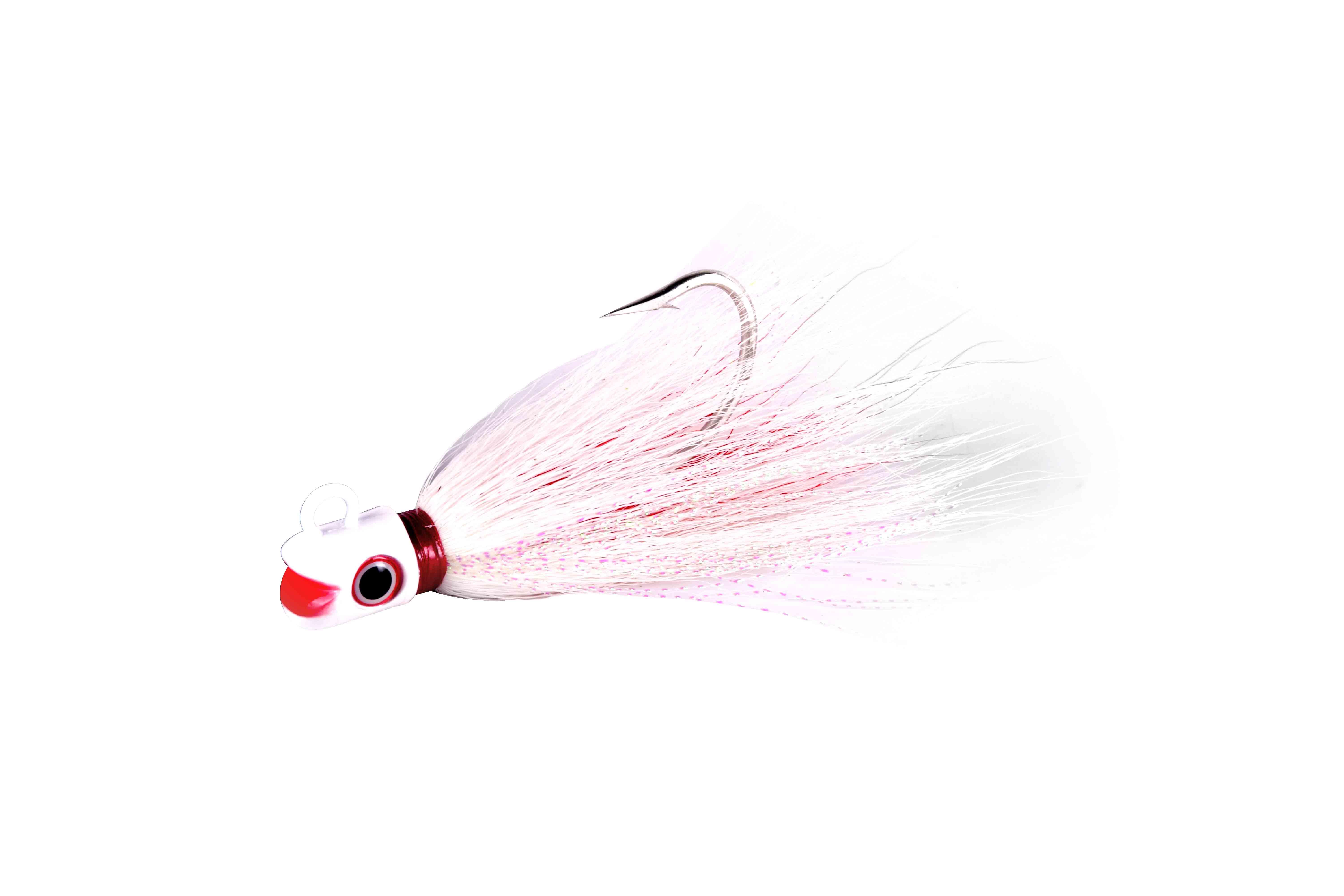 Best S&S Jigs Smilin' Bill Bucktail Jigs - New Version for Freshwater & Saltwater Fishing - Perfect for Bass, Walleye & Trout