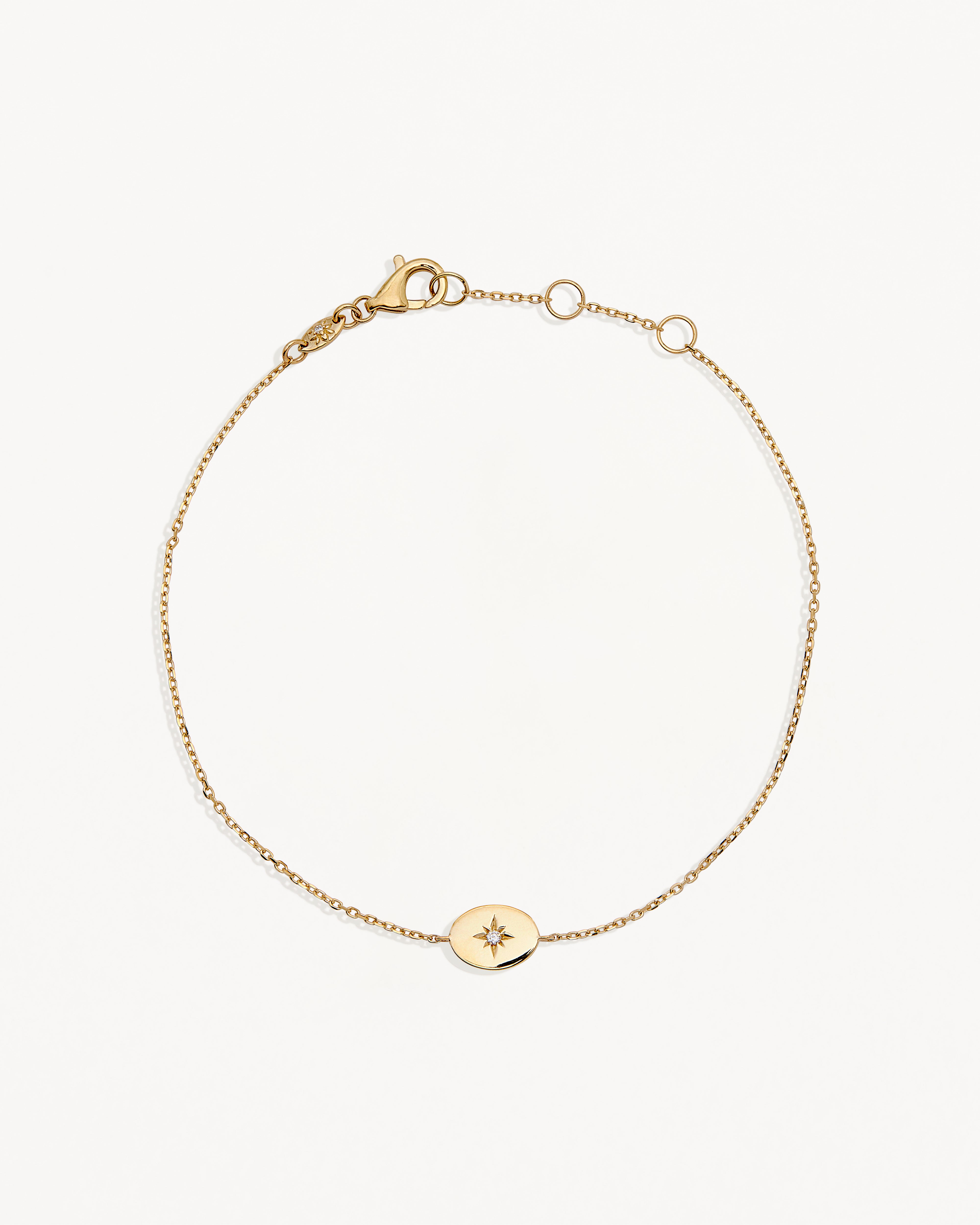 14K Solid Gold Shine Your Light Lab Grown Diamond Bracelet for Women - Elegant Tennis Bracelet for Everyday Wear & Special Occasions
