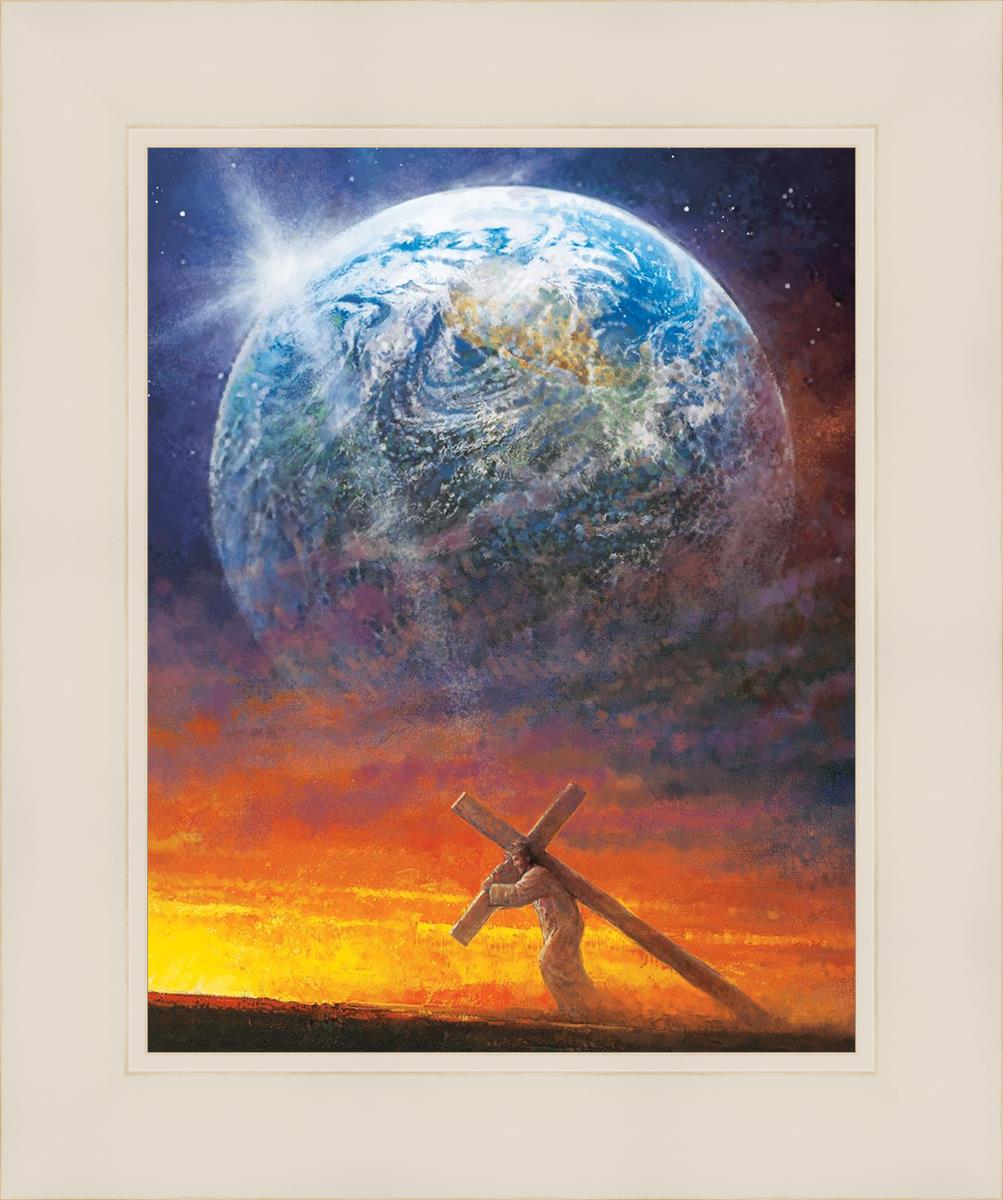 Behold, The Lamb of God - Religious Wall Art Decor for Home & Church - Perfect for Christian Faith Inspiration & Worship Spaces
