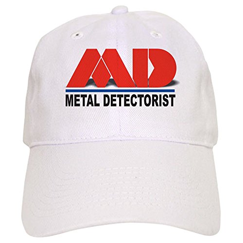 White - Md Metal Detectorist Cap