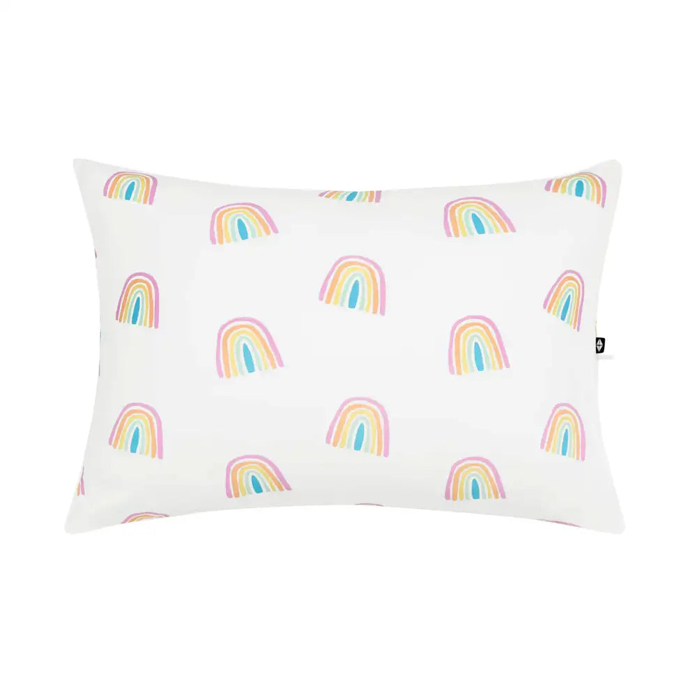 Kyte Baby Toddler Pillowcase - Soft Organic Cotton, Makai Rainbow Print, Hypoallergenic & Breathable for Kids & Babies | Perfect for Nursery, Daycare, and Travel