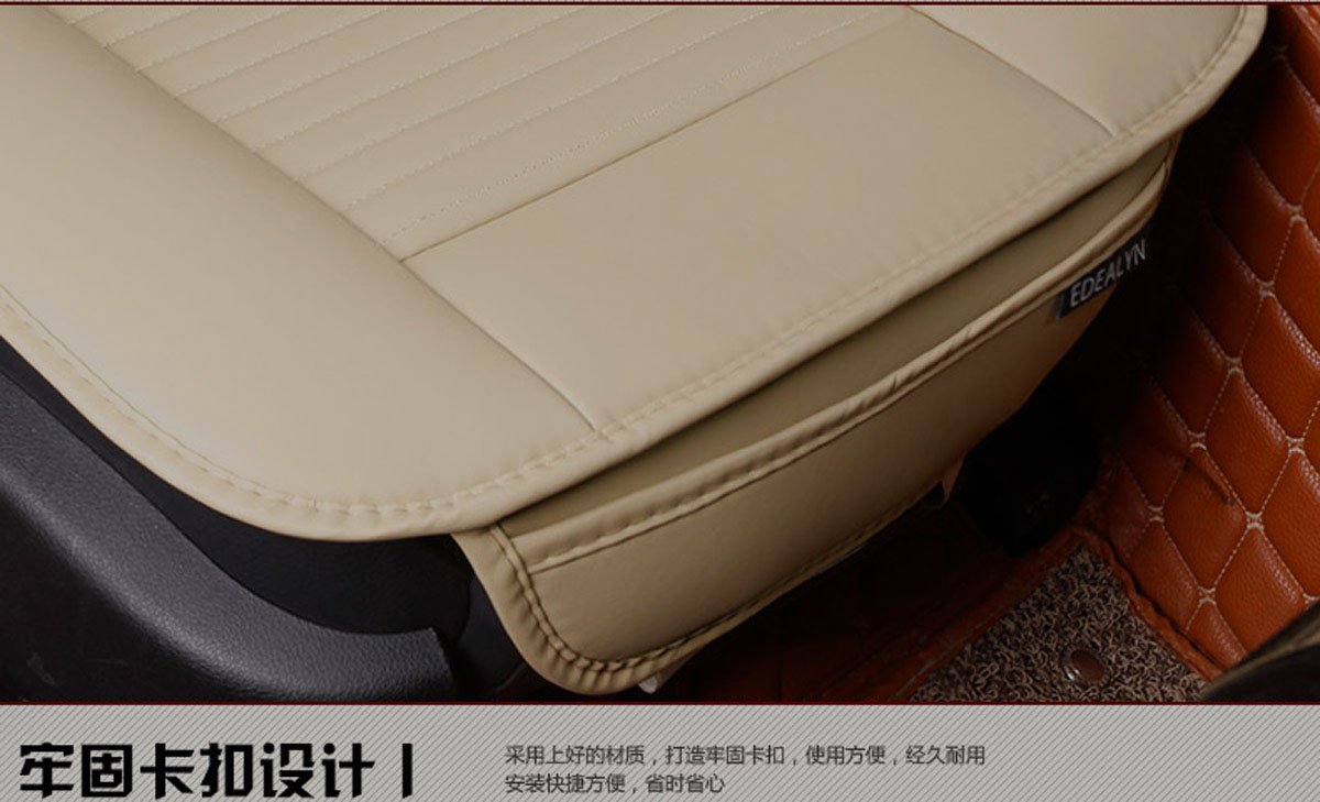 2PCS Universal PU Leather Car Seat Covers - 19.7