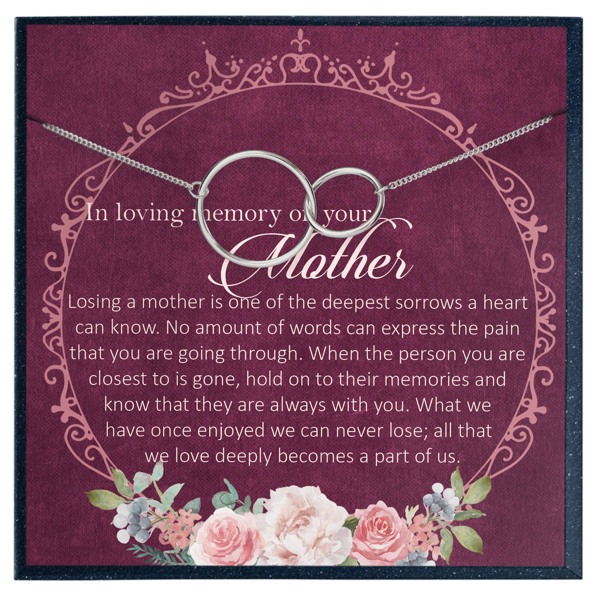 Sympathy Gifts for Loss of Mother - Memorial Keepsake for Grieving, Bereavement & Remembrance - Thoughtful Condolence Gift for Funeral, Memorial Service & Healing Process