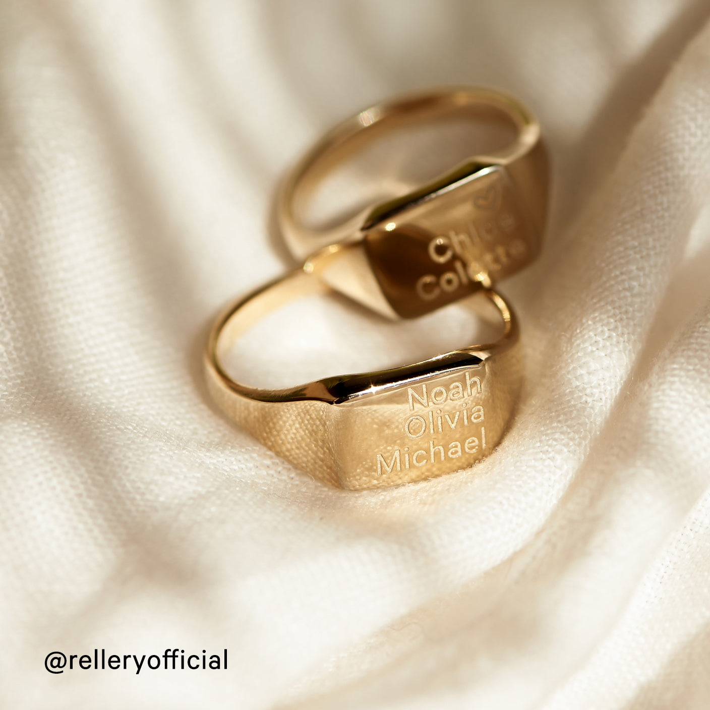 Personalized Bar Ring for Women - Custom Engraved Name & Date - Minimalist Dainty Jewelry Gift for Her - Perfect for Anniversaries, Birthdays & Special Occasions