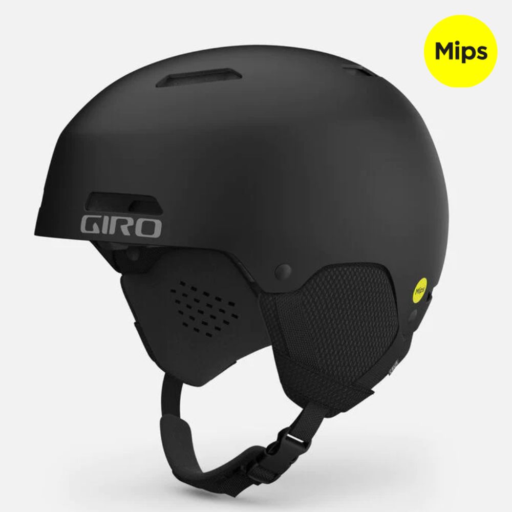 Giro Crue MIPS Kids Ski Helmet - Matte Black - Youth Snow Sports Safety Gear for Boys & Girls - Perfect for Skiing, Snowboarding & Winter Outdoor Activities (3 Sizes Available)