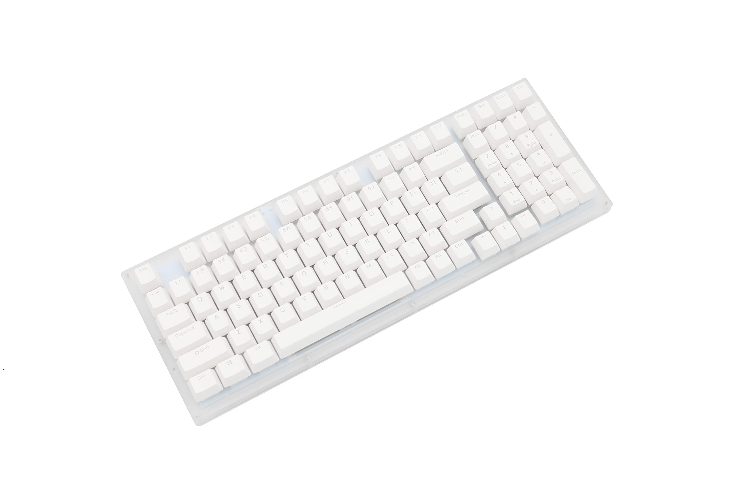 Feker Machinic 02 980 Hot Swappable Mechanical Keyboard Kit - RGB Backlit, Gateron Blue Switches, Type-C PCB Case - Perfect for Gaming, Coding & Office Work