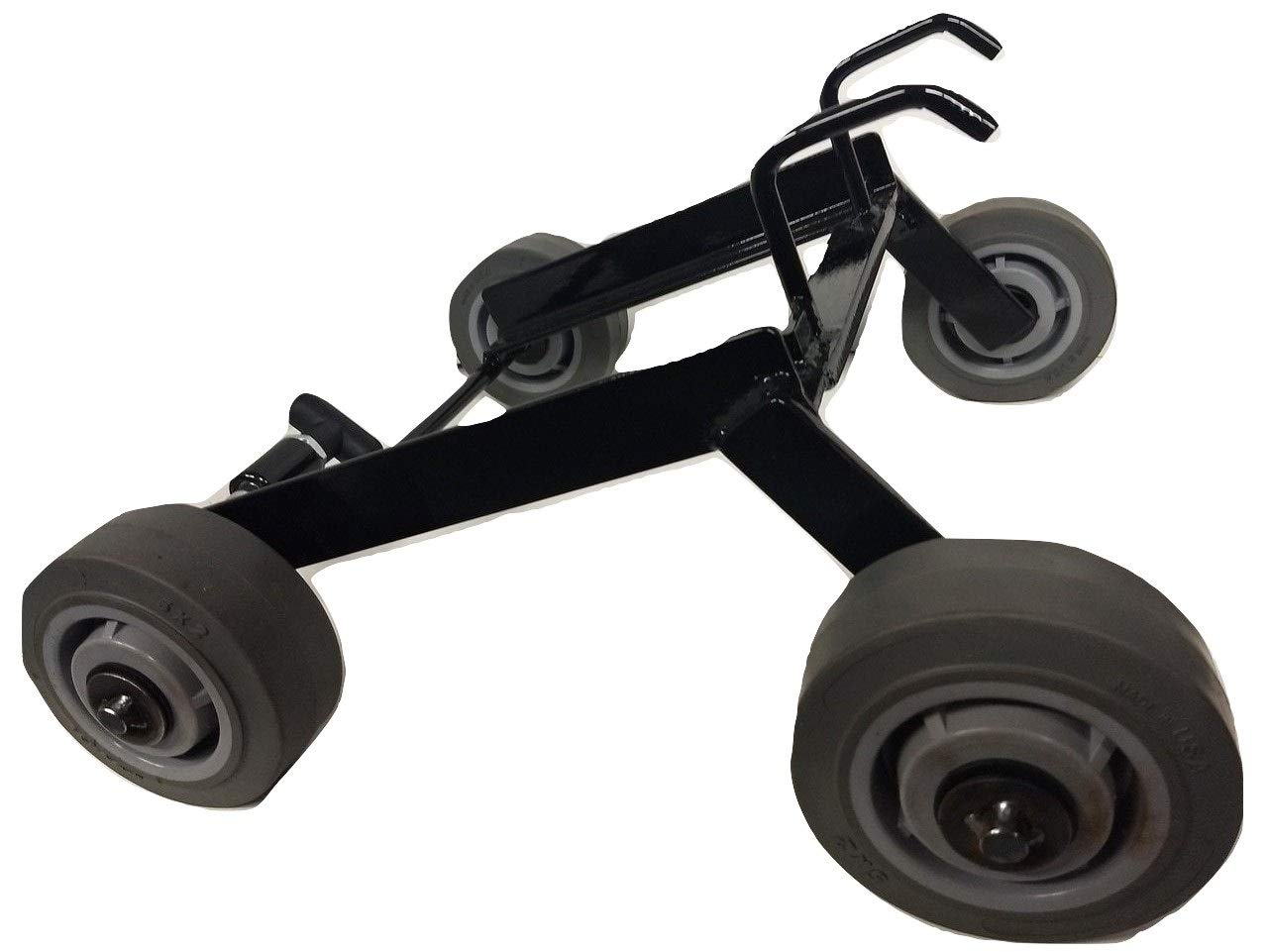 Hummel Floor Sander Dolly Cart - Heavy Duty Sanding Machine Transport Cart for Wood Floor Refinishing - Perfect for Professional Contractors & DIY Home Renovation Projects