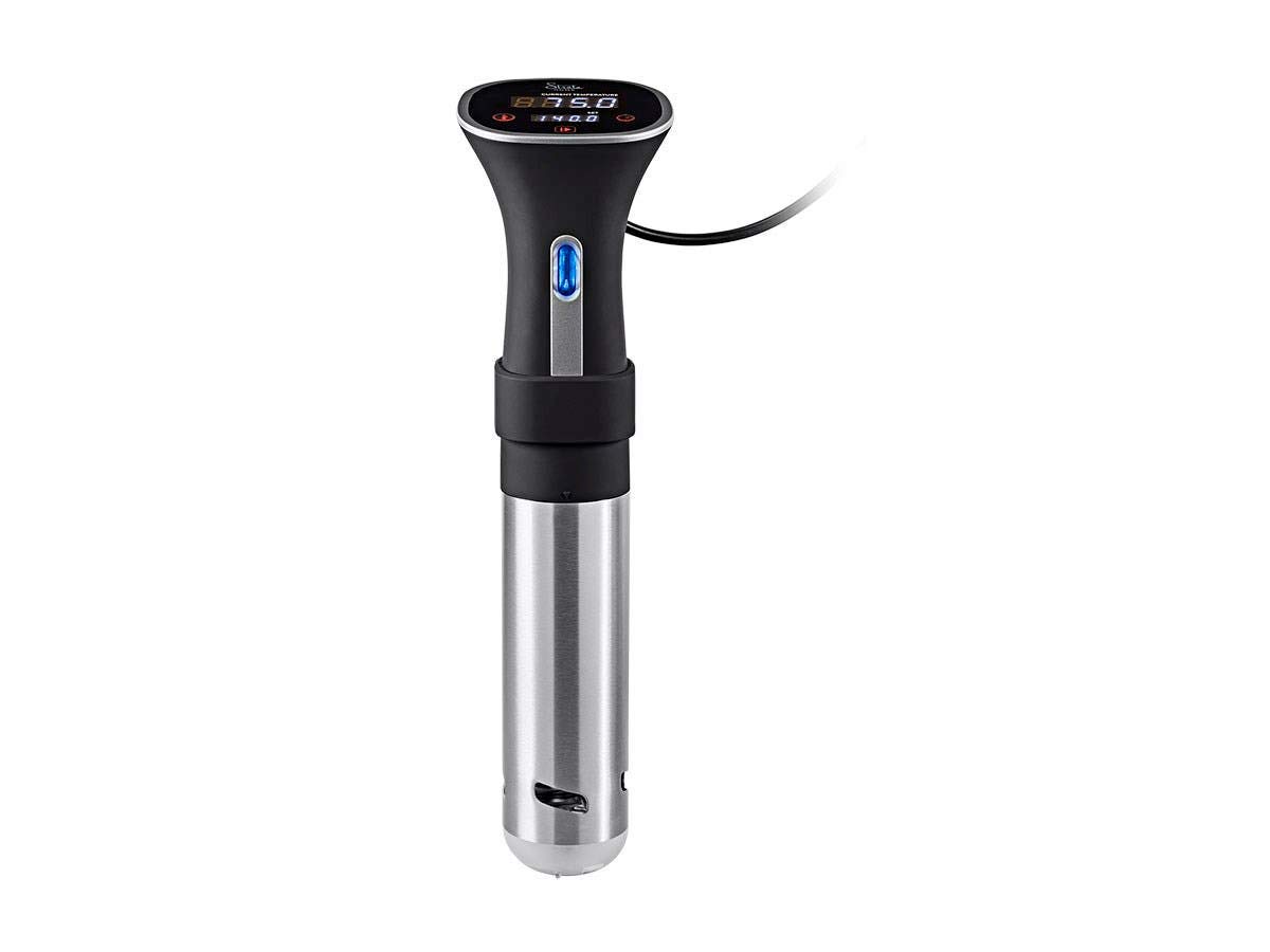 Monoprice 800W Sous Vide Immersion Cooker with Digital LED Touch Screen & Adjustable Clamp - Easy to Clean Black & Silver Precision Cooker for Steak, Chicken, Fish - Perfect for Home Chefs & Meal Prep