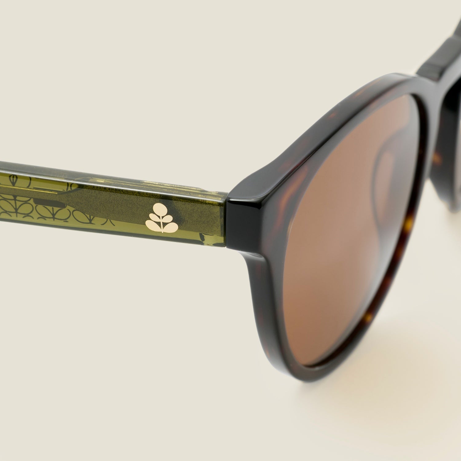 Stylish Jasmine Sunglasses - Tortoiseshell & Olive Frames for Women - Perfect for Beach, Driving & Outdoor Activities