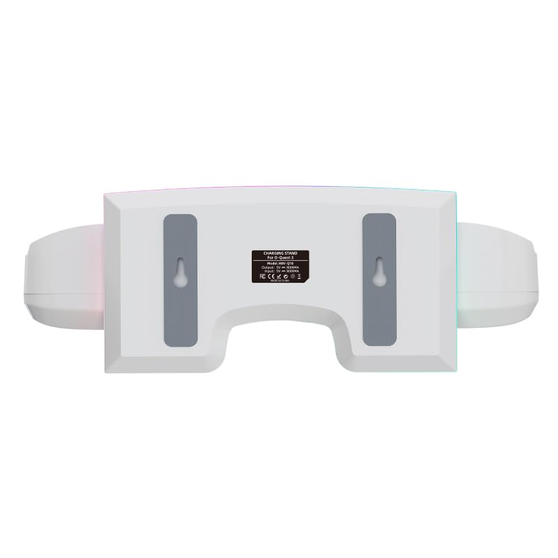 Fast Charging Dock for Meta Quest 3 VR Headset & Controllers - LED Indicator, Wall Mount Stand | Perfect for Gaming, VR Streaming & Home Entertainment Setup
