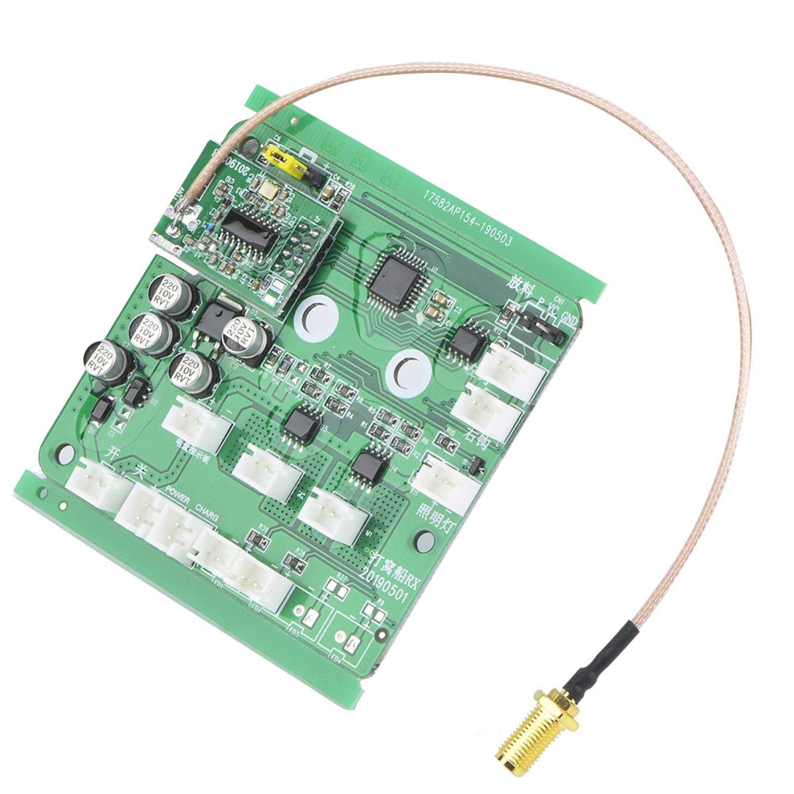 Lightweight RC Boat PCB - Durable Portable Printed Circuit Board for Remote Control Fishing Bait Boat | Perfect for RC Hobbyists & Fishing Enthusiasts