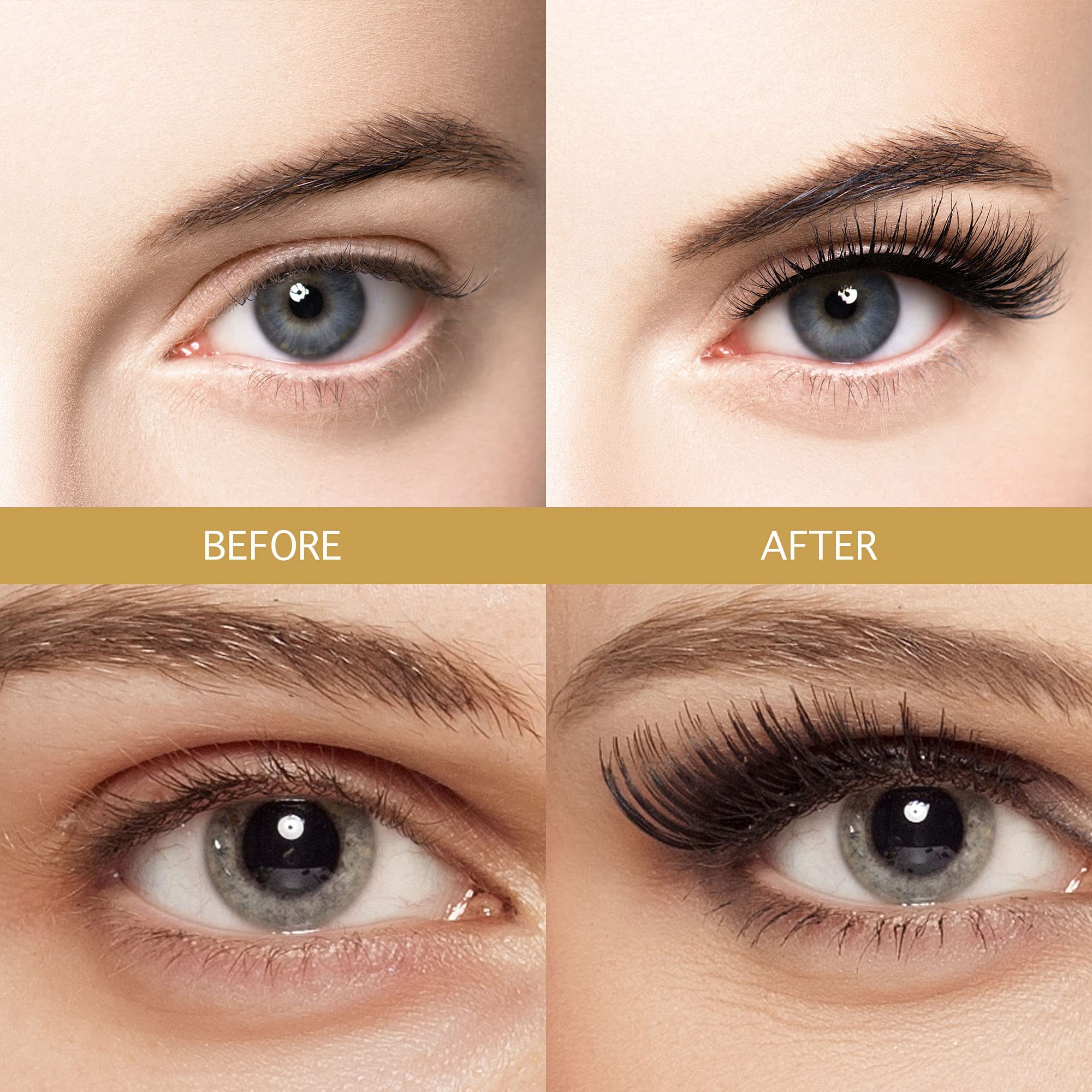 VASSOUL Dual Magnetic Eyelashes - 0.2mm Ultra Thin Half Lashes with Magnetic Applicator | Reusable 3D False Eyelashes for Natural Look | Perfect for Daily Wear, Parties & Special Occasions