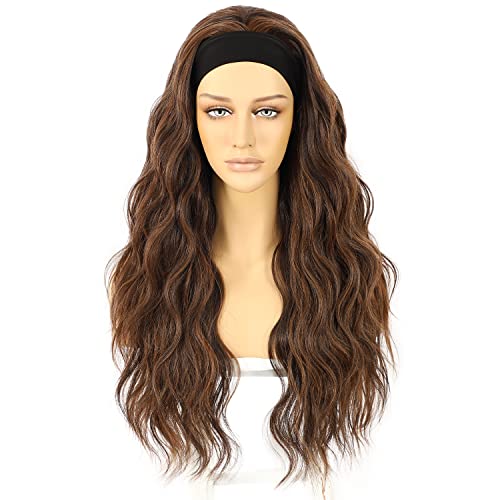 Stylish Synthetic Headband Wig for Women - Comfortable & Fashionable Hair Accessory for Cosplay, Daily Wear & Special Occasions