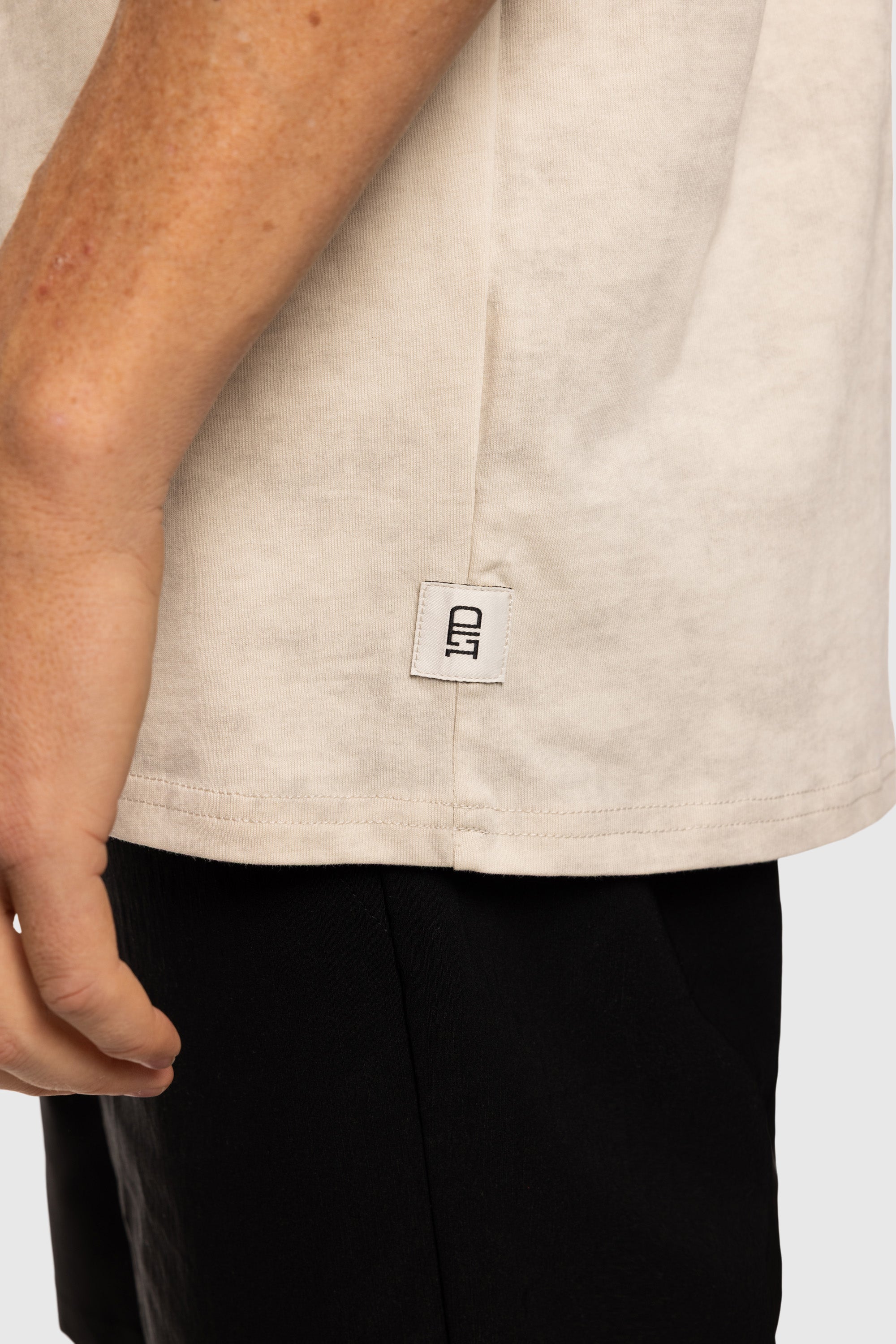 Oversized T-Shirt in Mineral Cream - Soft & Comfortable Women's Loungewear for Casual Wear & Relaxing at Home
