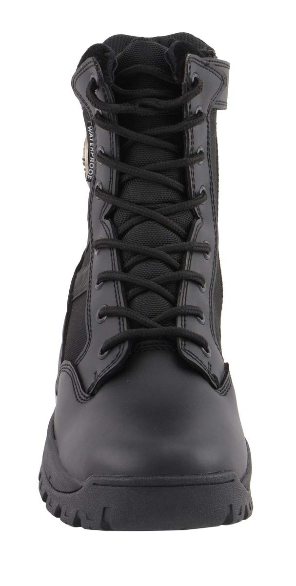 Milwaukee Performance Women's Tactical Boots with Side Zipper - Durable Work Boots for Construction, Hiking & Outdoor Activities