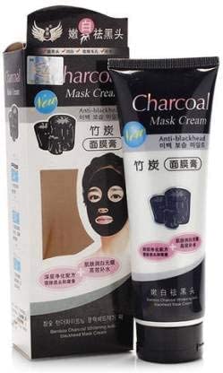 First Beauty Charcoal Blackhead Remover Peel Off Face Mask Cream - Pimple Cleaner for Men & Women (100g) - Deep Cleansing for Oily & Acne-Prone Skin - Perfect for Daily Skincare Routine