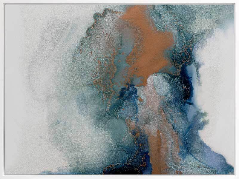 Dust and Sky II Canvas Art Print - Modern Abstract Wall Decor for Living Room, Bedroom & Office - Perfect for Home & Office Decor