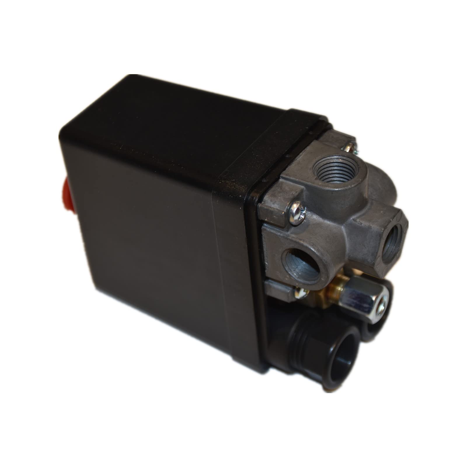 XIAOWEI 201806GS Air Compressor Pressure Switch 95/125 PSI 4PL_AB - Compatible with Briggs & Stratton, Troy Bilt & Brute - Perfect for Workshop, Garage & DIY Projects