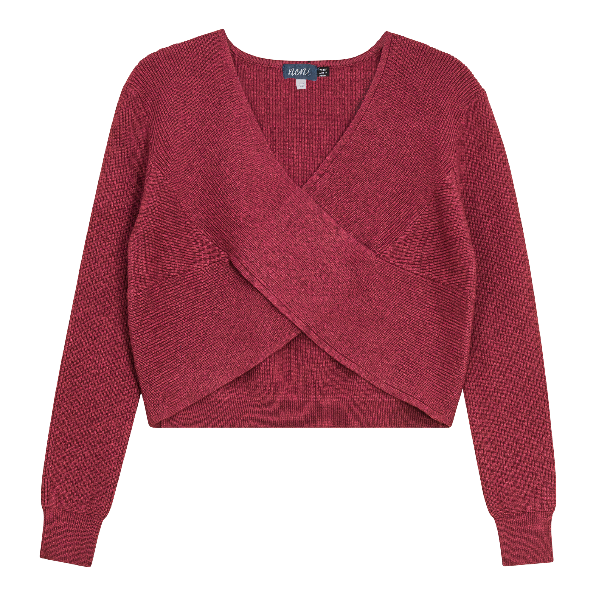 Chunky Knit Wrap Cropped Sweater for Women - Soft Oversized Cardigan with Long Sleeves | Perfect for Fall, Winter & Cozy Home Wear