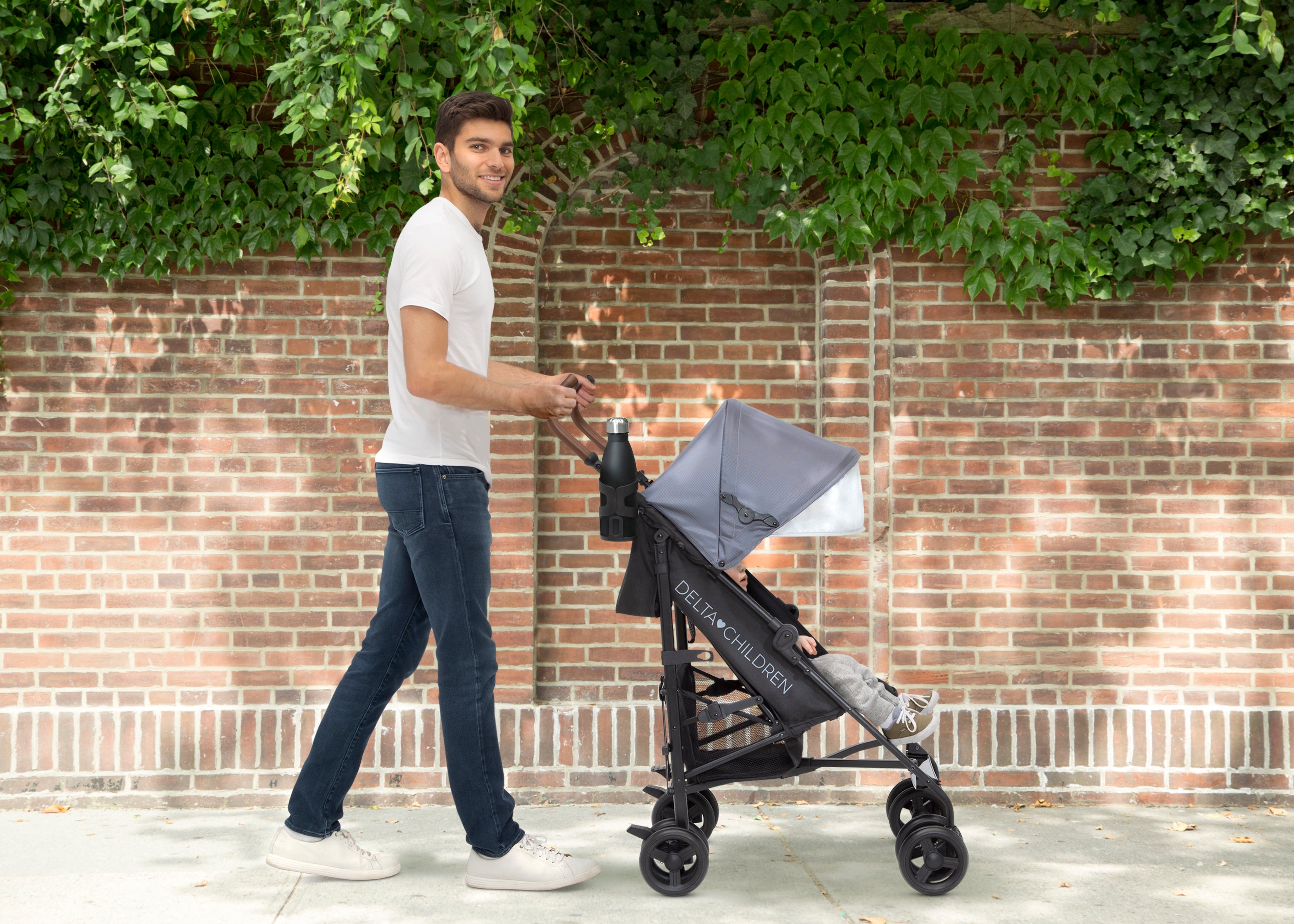 365 Plus Stroller - Lightweight Compact Baby Stroller with One-Hand Fold, Adjustable Canopy & Storage Basket | Perfect for Travel, Shopping & Daily Walks