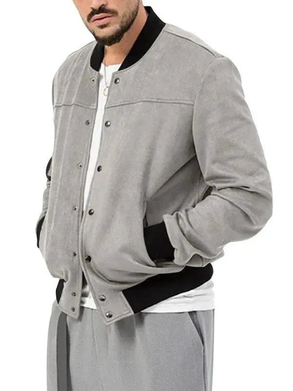 Men's Casual Warm Jacket - Lightweight Winter Coat for Outdoor Activities & Daily Wear
