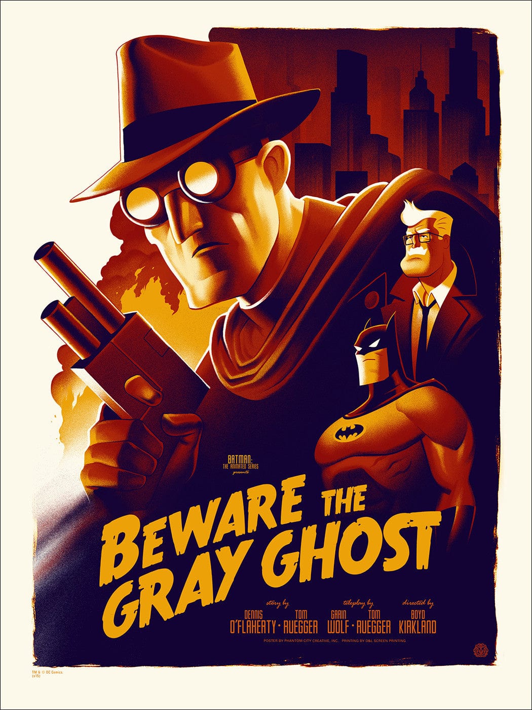 Batman: The Animated Series – Beware The Gray Ghost (Variant Edition) | DC Comics Collectible Action Figure for Display & Gifts | Perfect for Superhero Fans & Collectors