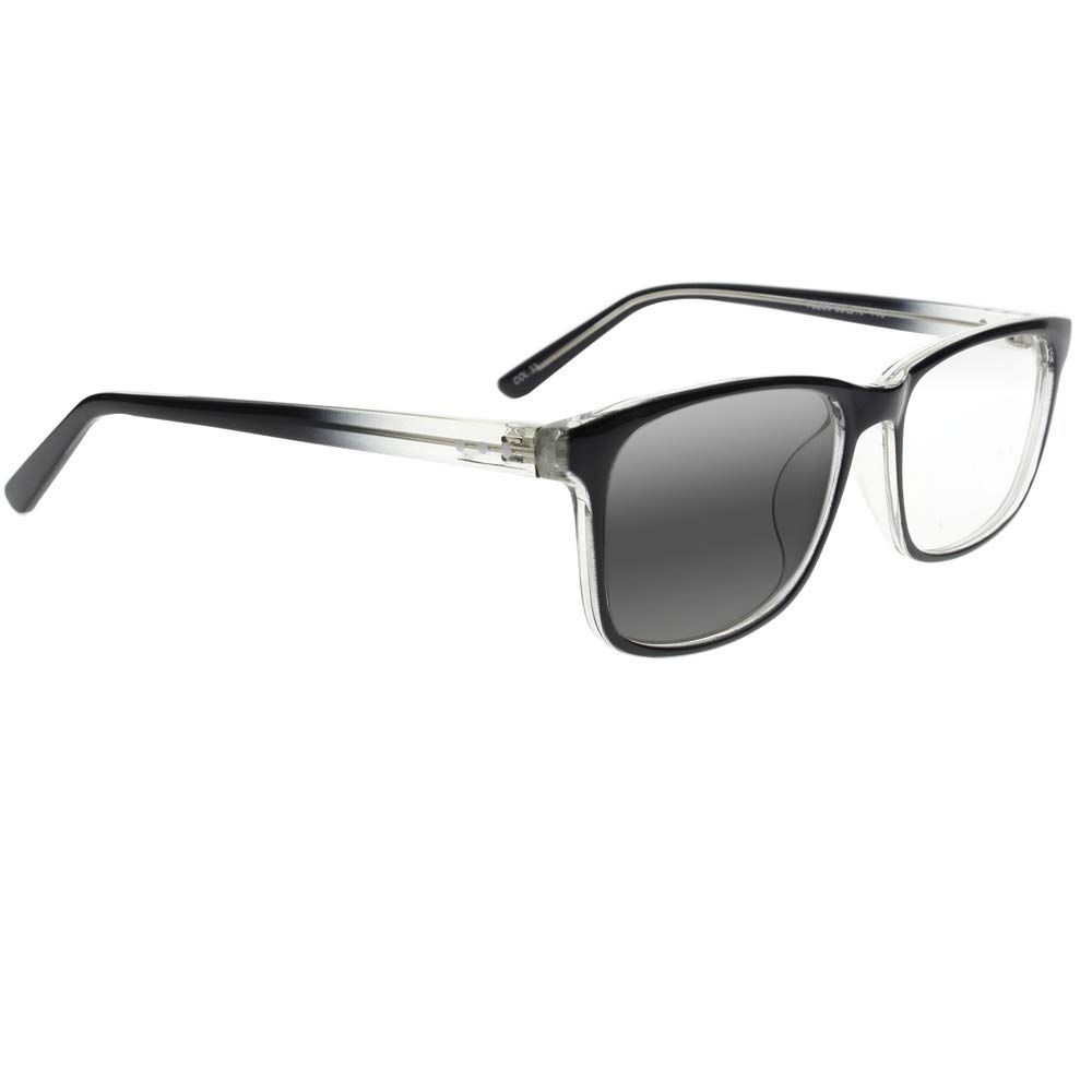 Progressive Transition Photochromic Multifocal Reading Glasses for Men & Women - Perfect for Indoor/Outdoor Reading, Driving & Computer Use