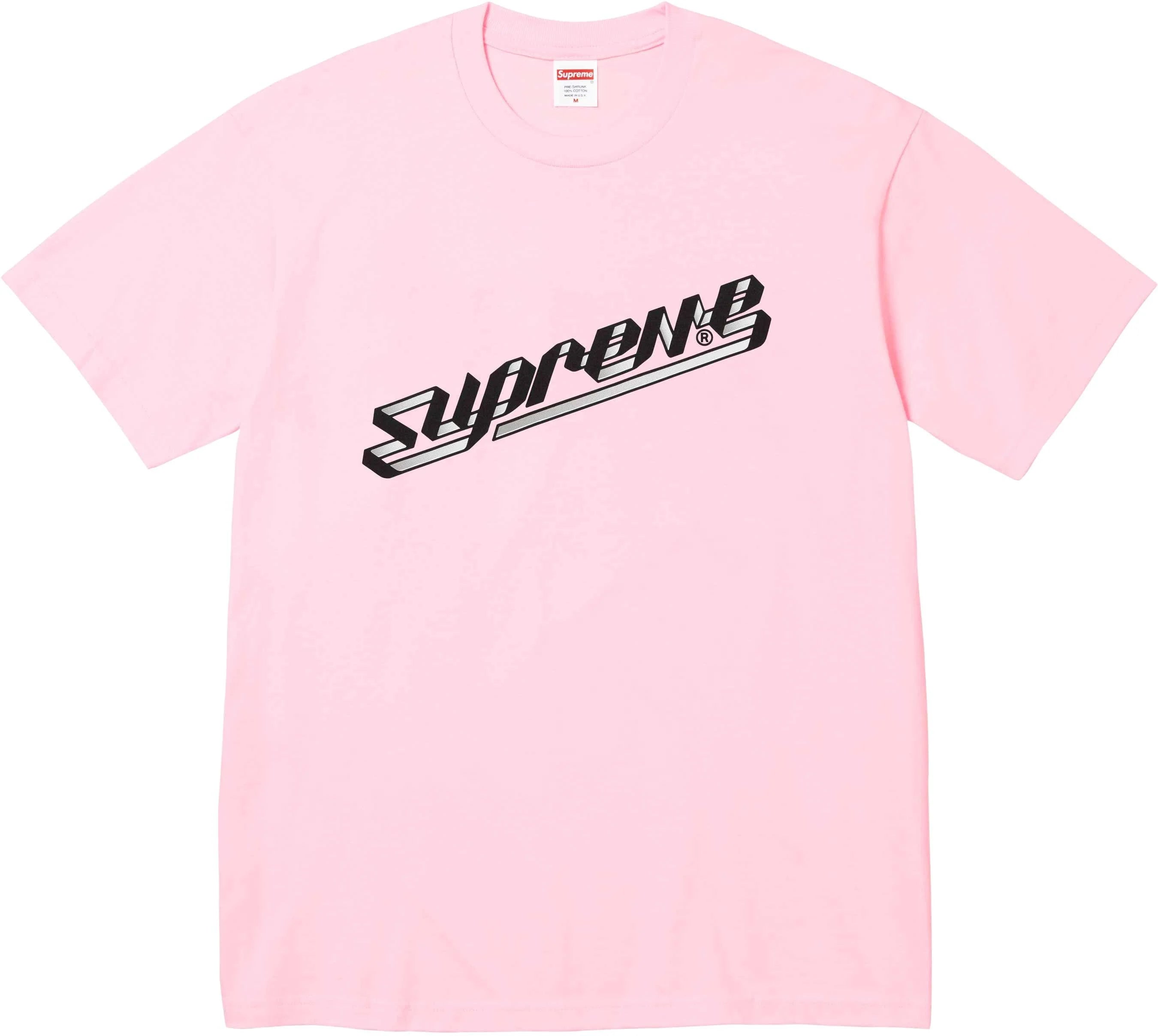 Supreme Pink Banner T-Shirt for Men & Women - Soft Cotton Graphic Tee for Casual Wear, Street Style & Everyday Outfits