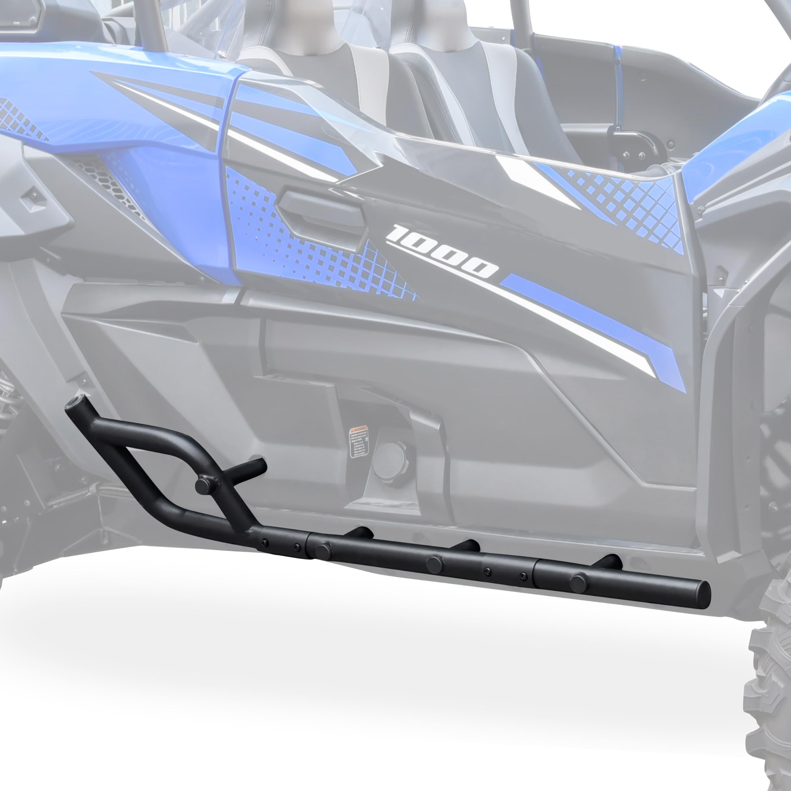 KEWISAUTO Rock Sliders & Side Steps for 2020-2025 Kawasaki Teryx KRX 1000 (2 Seats) - Heavy Duty Nerf Bars & Bumper Protection Frame for Off-Road Adventures, Trail Riding & Mudding