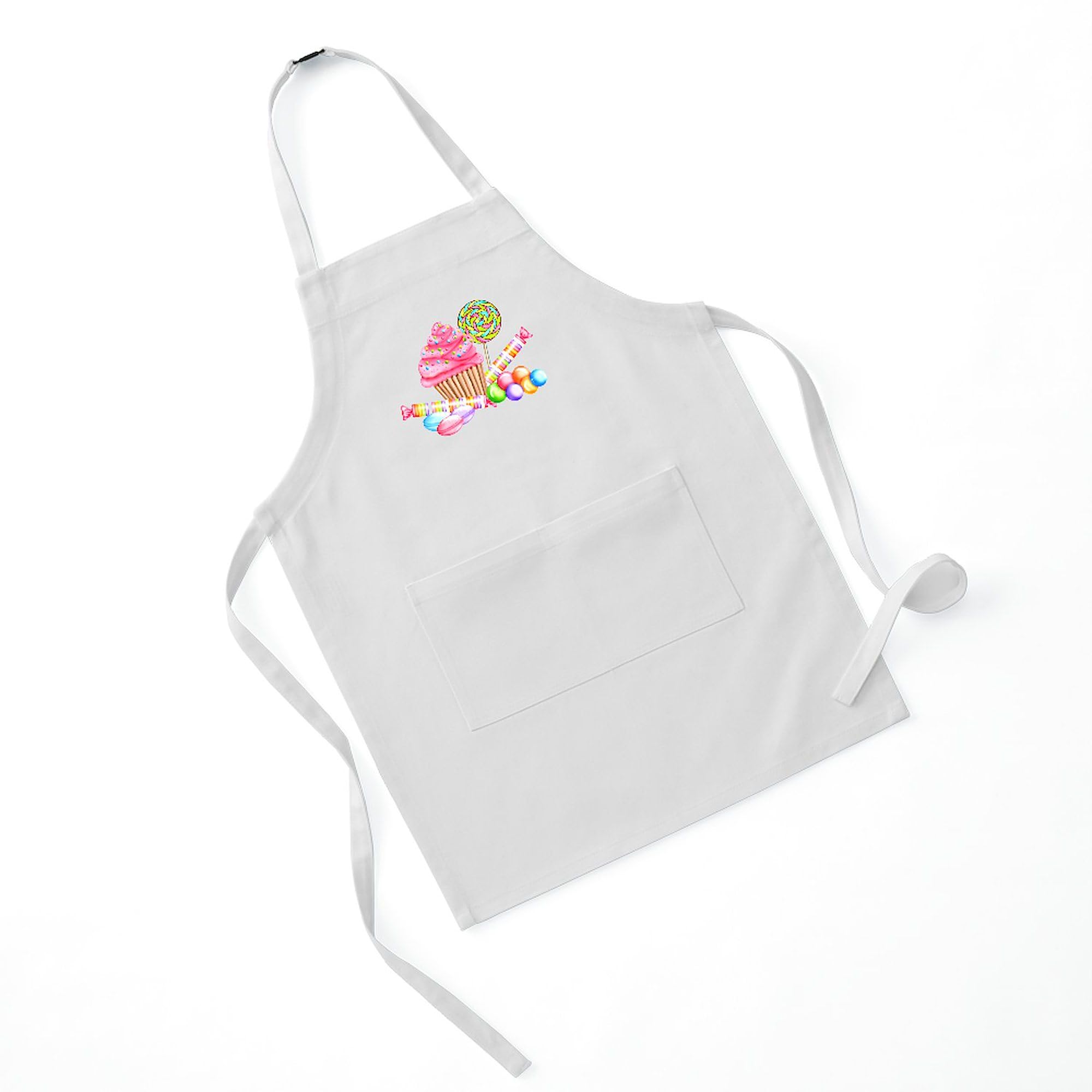 Wonderland Sweets Kids Baking Apron - Adjustable & Washable - Perfect for Baking, Cooking & Pretend Play - Fun Gift for Young Chefs