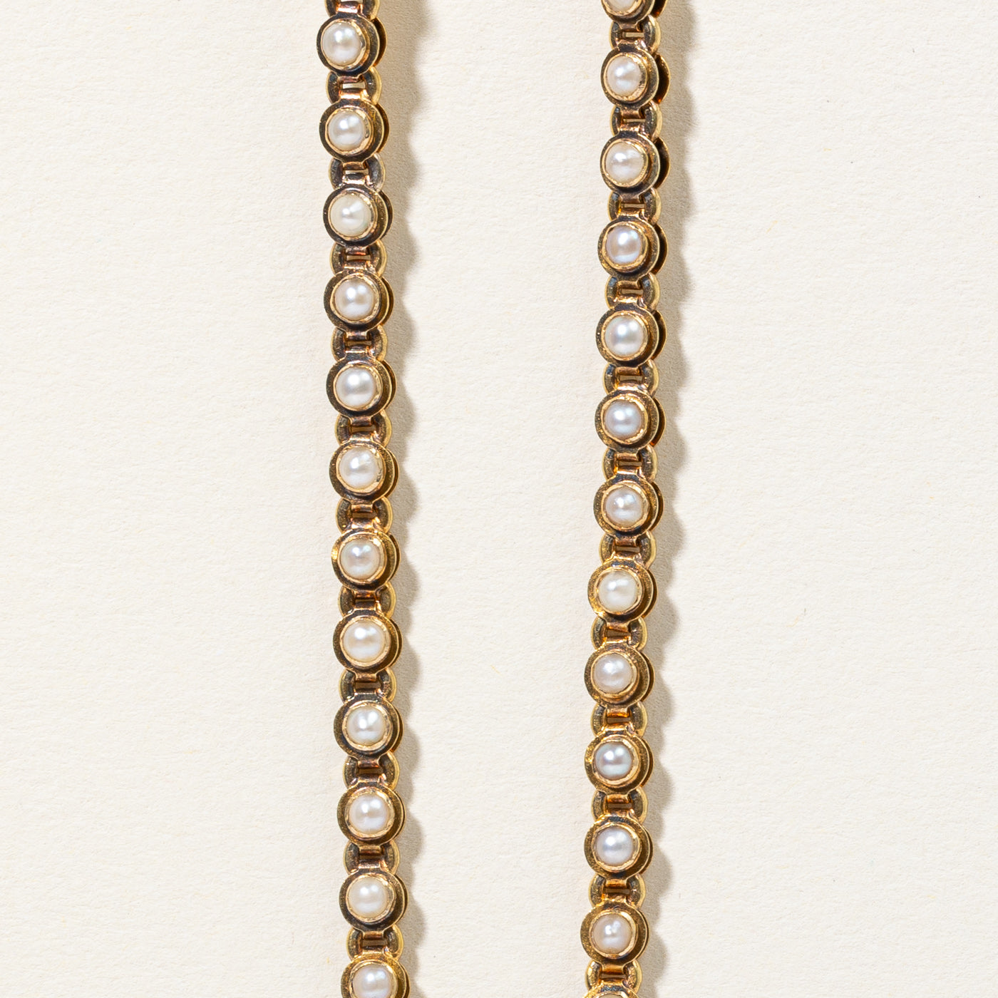 Vintage Pearl Necklace - 16 Inch Classic White Cultured Pearl Strand with Sterling Silver Clasp | Elegant Jewelry for Weddings, Parties & Special Occasions