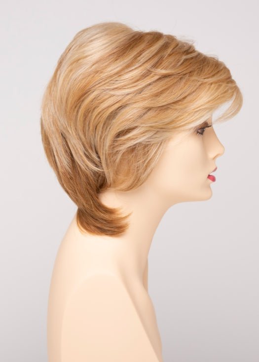 Premium Human Hair & Synthetic Blend Wig with Mono Top - Natural Look & Comfort for Daily Wear, Cosplay, and Special Occasions