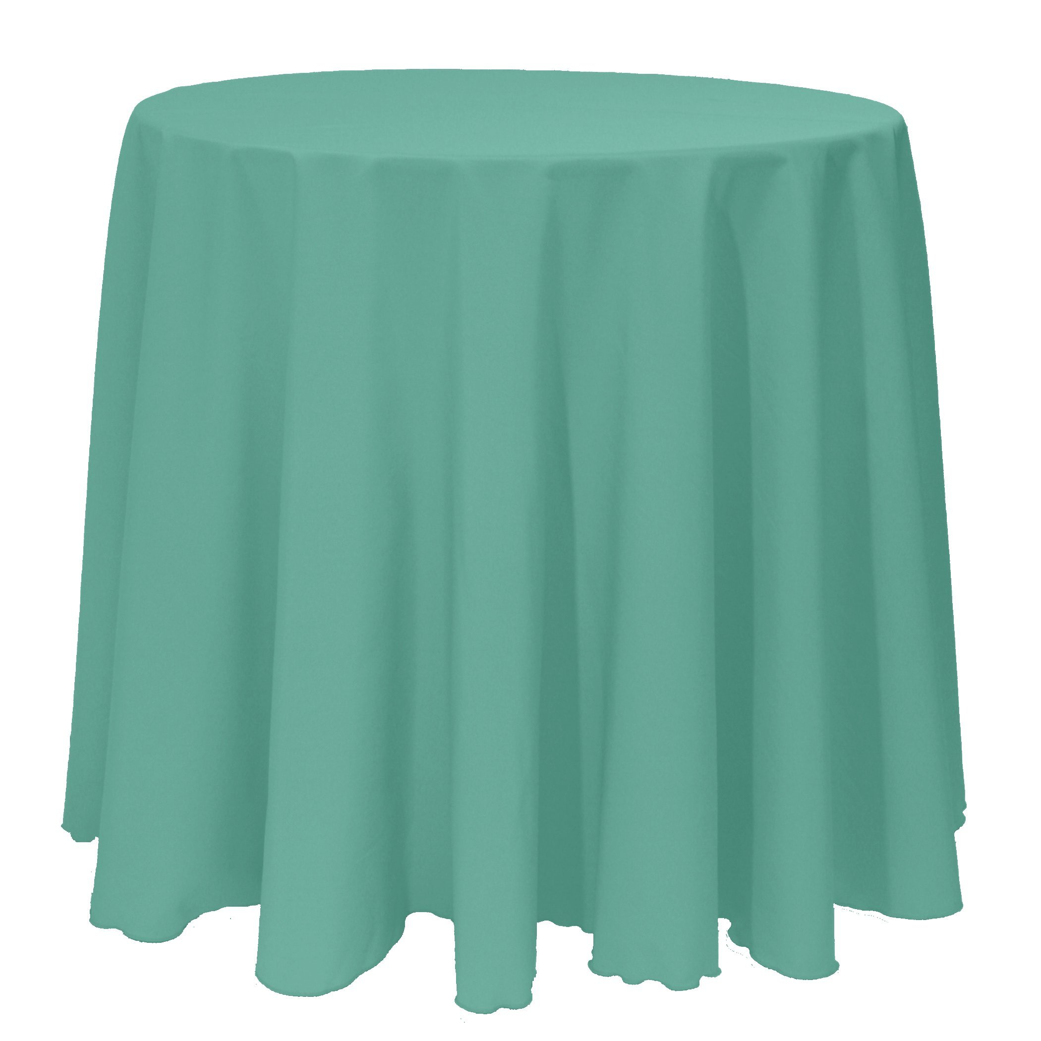 10-Pack Jade Polyester Linen Tablecloths 90