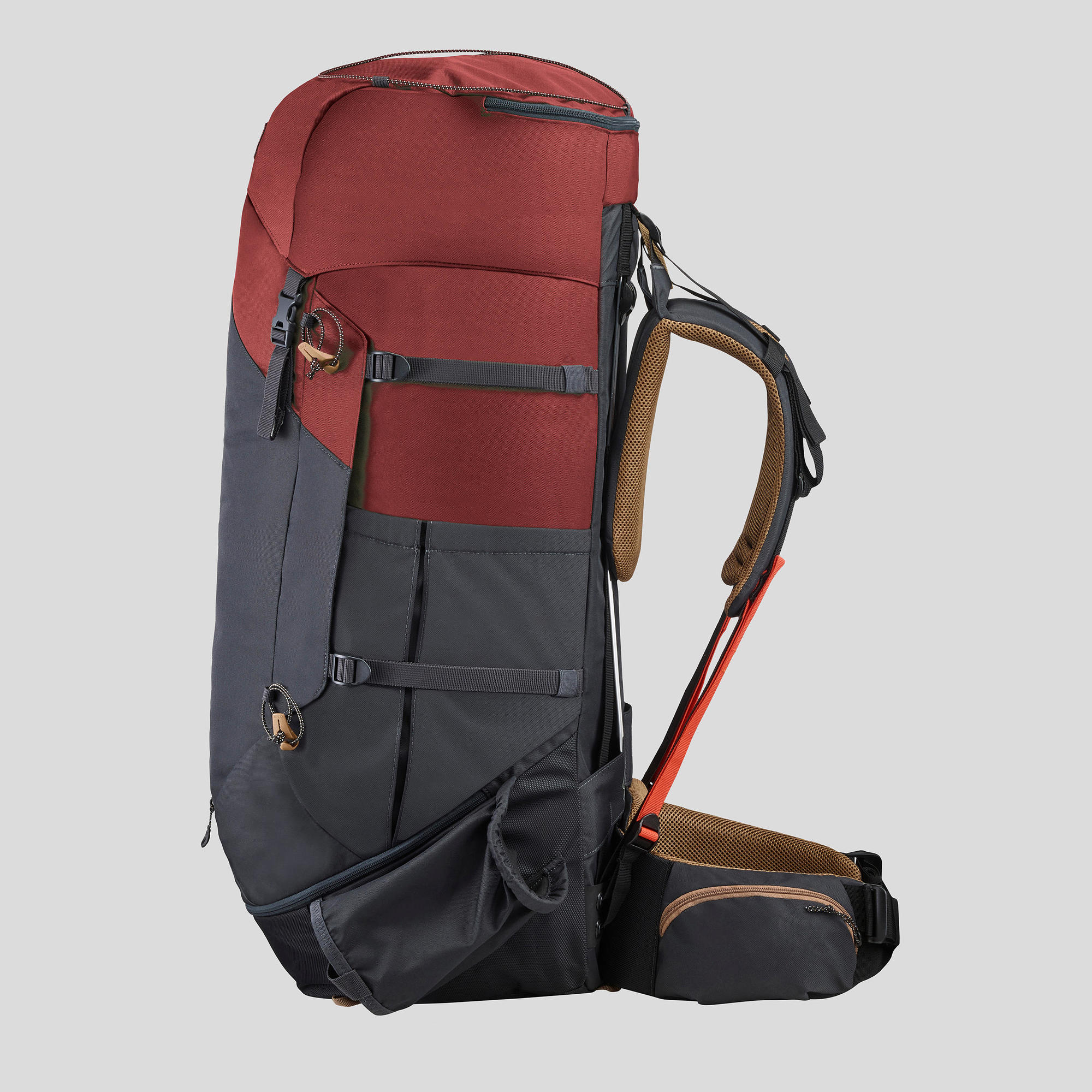 Simond Men's MT100 Easyfit 70L Backpacking Pack - Lightweight Hiking Backpack for Outdoor Adventures, Camping & Travel