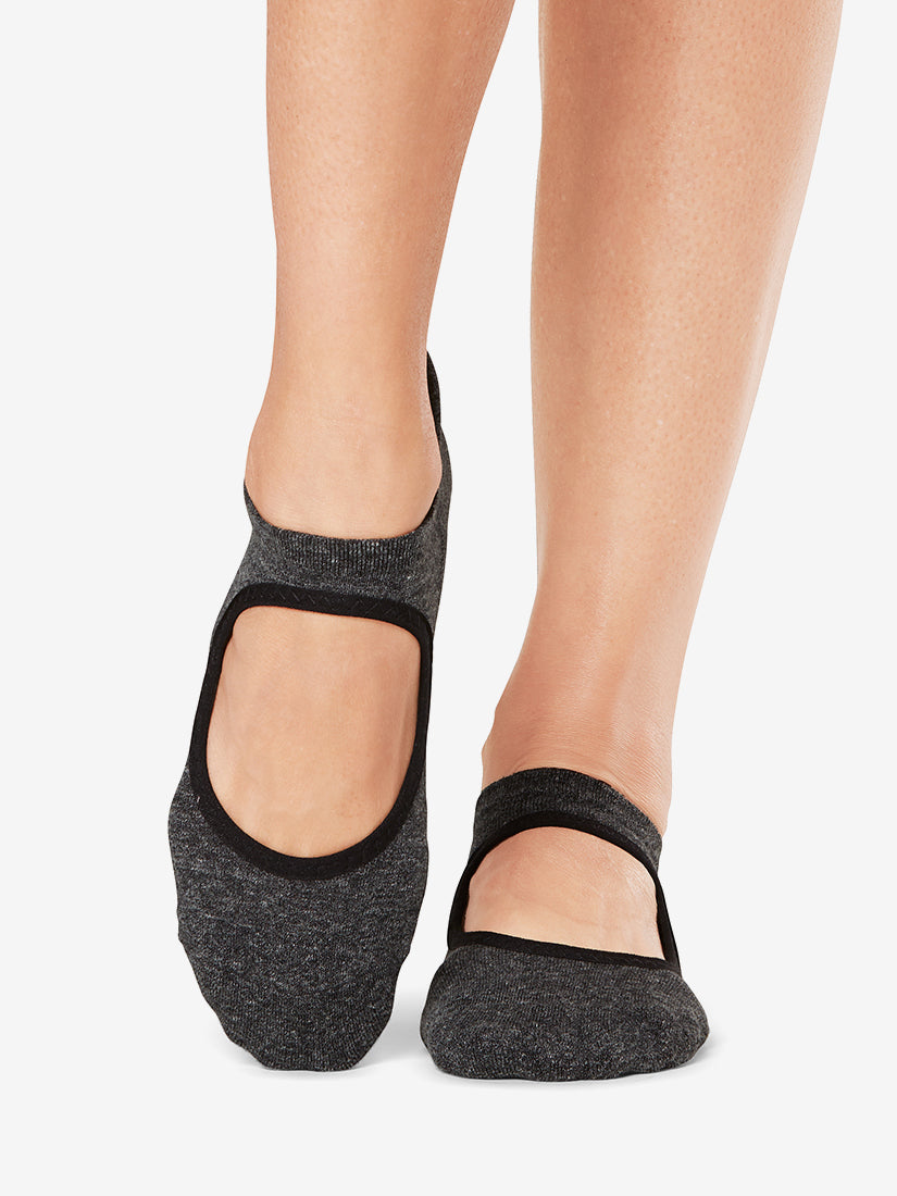 Tavi Noir Emma Grip Socks - Non-Slip Yoga Socks for Women with Shadow Design - Perfect for Yoga, Pilates, Barre & Home Workouts