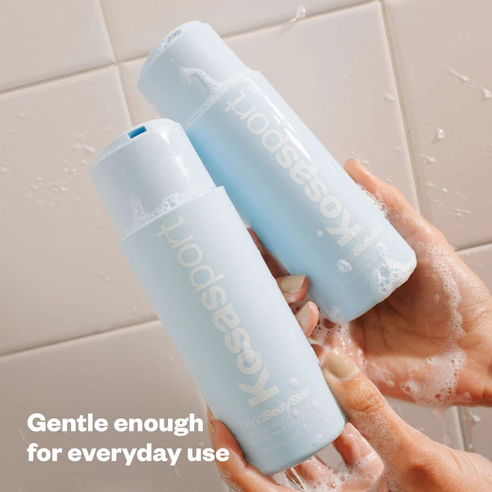 Kosas Good Body Skin AHA+ Enzyme Exfoliating Body Wash - Gentle Cleansing & Smoothing Shower Gel for Dry, Rough Skin - Perfect for Daily Use & Spa-Like Skincare Routine