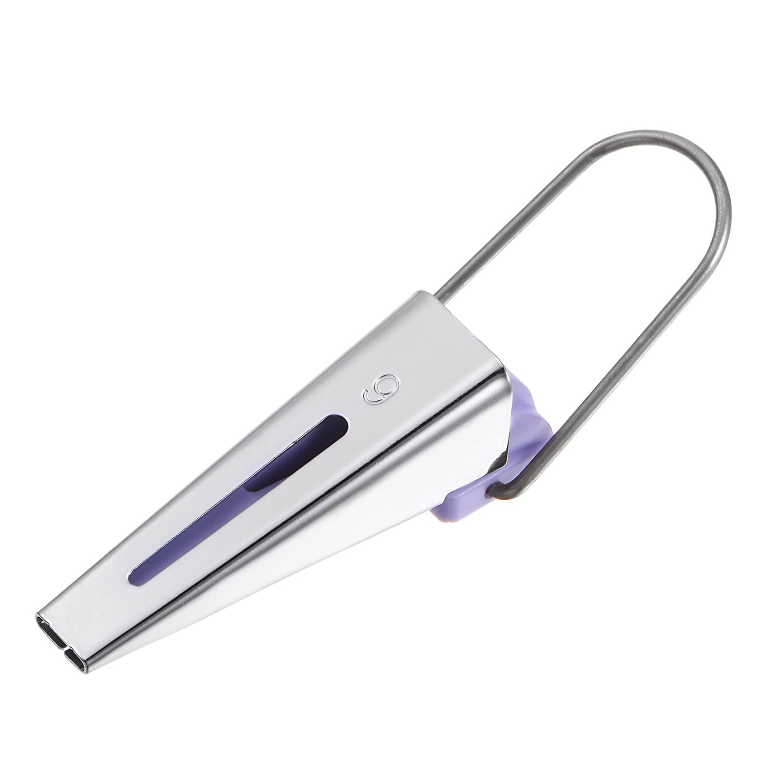 HARFINGTON 9mm Bias Tape Maker Kit - Single & Double Fold Fabric Binding Tool for Sewing, Quilting & DIY Crafts (Purple) | Perfect for Dressmaking, Hemming & Home Decor Projects