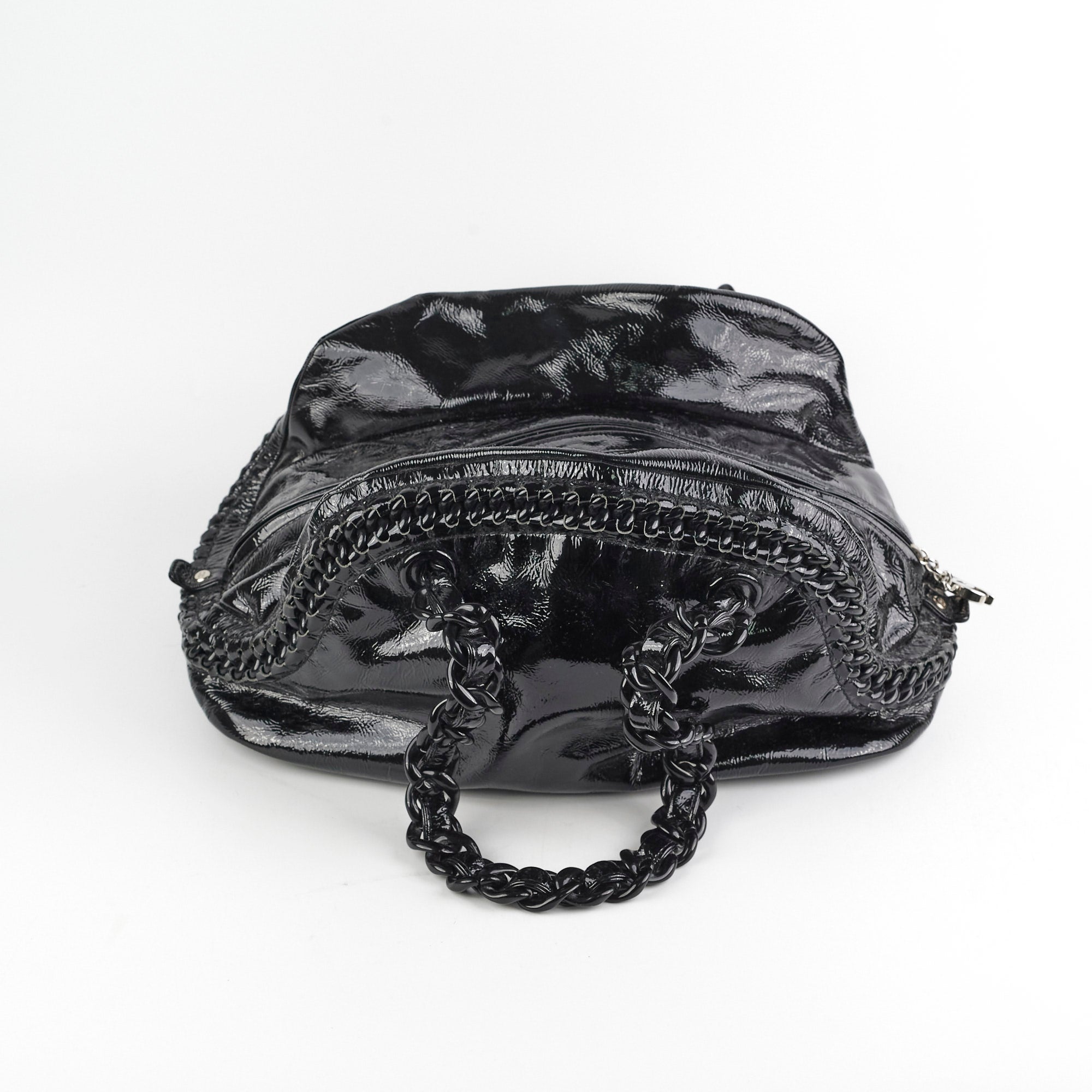 Chanel Bowling Shoulder Bag Black - Luxury Designer Handbag for Women | Perfect for Casual Outings, Shopping & Travel
