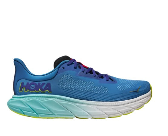 Men's Arahi 7 Stability Running Shoes - Virtual Blue | Lightweight Support for Road Running, Jogging & Training