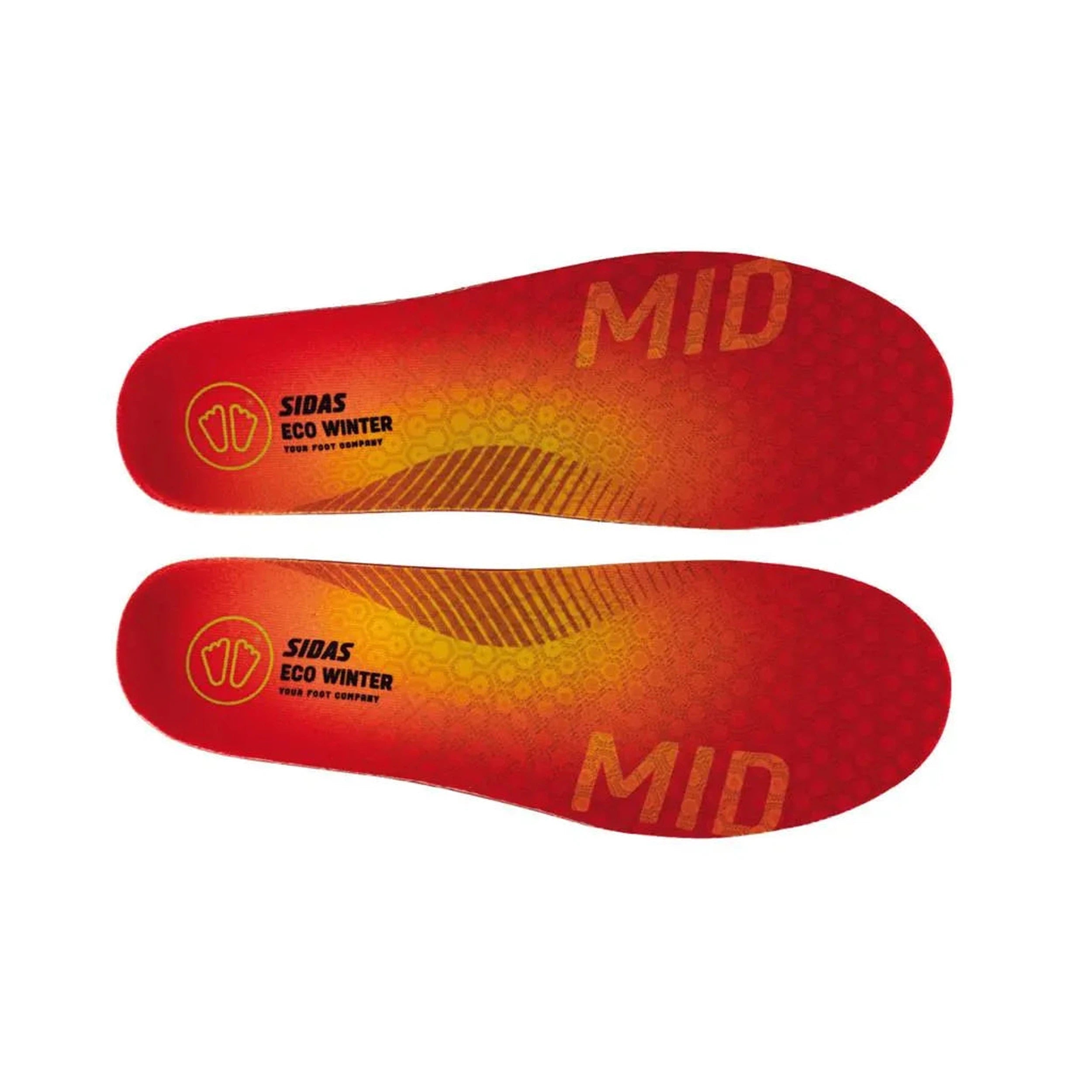 Sidas 3Feet Eco-Friendly Winter Insoles for Boots & Shoes - Warm & Comfortable Arch Support for Cold Weather Hiking & Outdoor Activities