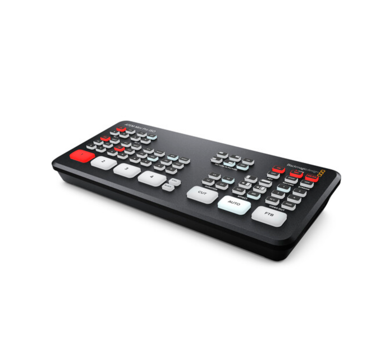 Blackmagic Design ATEM Mini Pro ISO HDMI Live Stream Switcher - Professional 4K Video Mixer for Live Streaming, Podcasting & Video Production