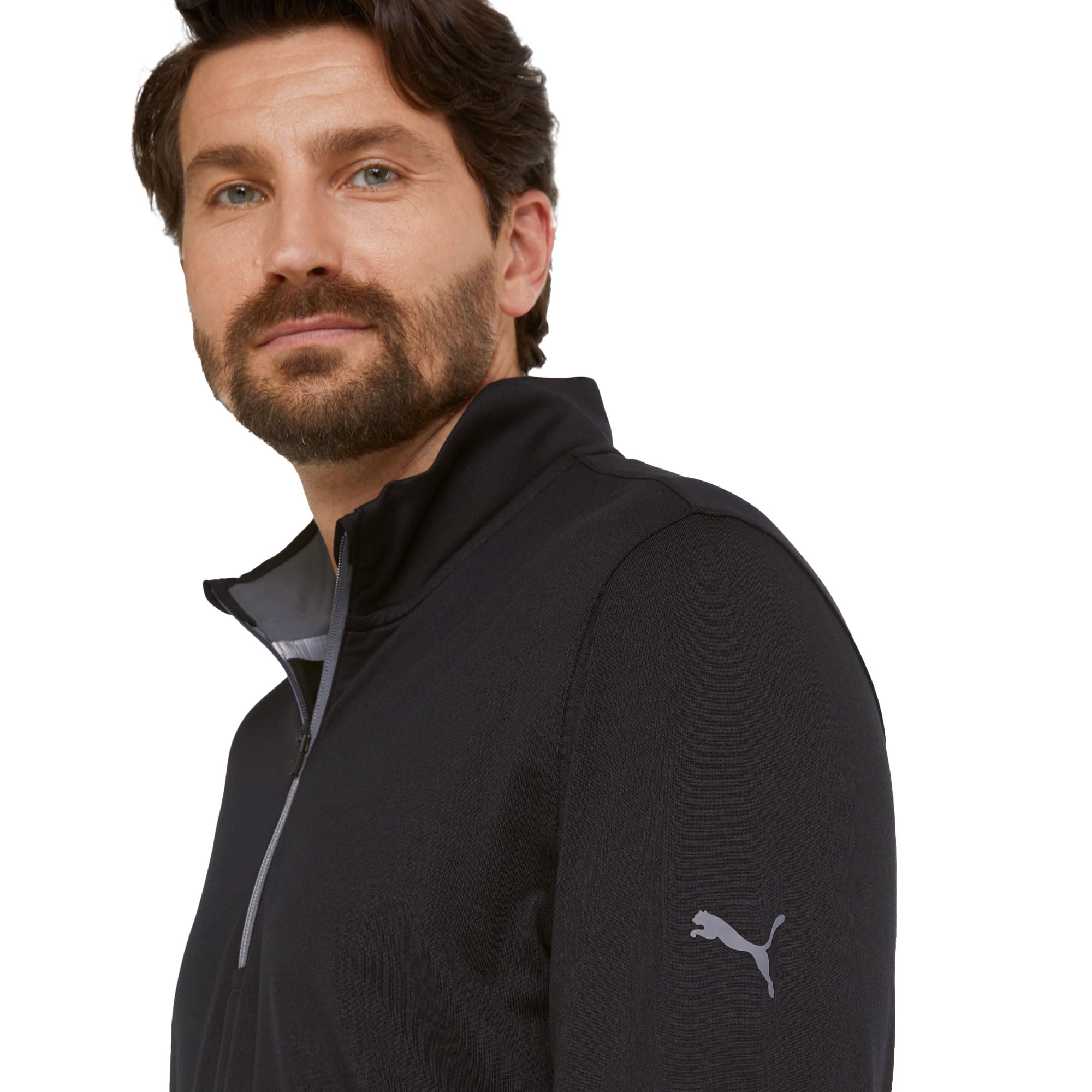 Puma Men's Gamer 1/4 Zip Golf Shirt for Comfortable Play