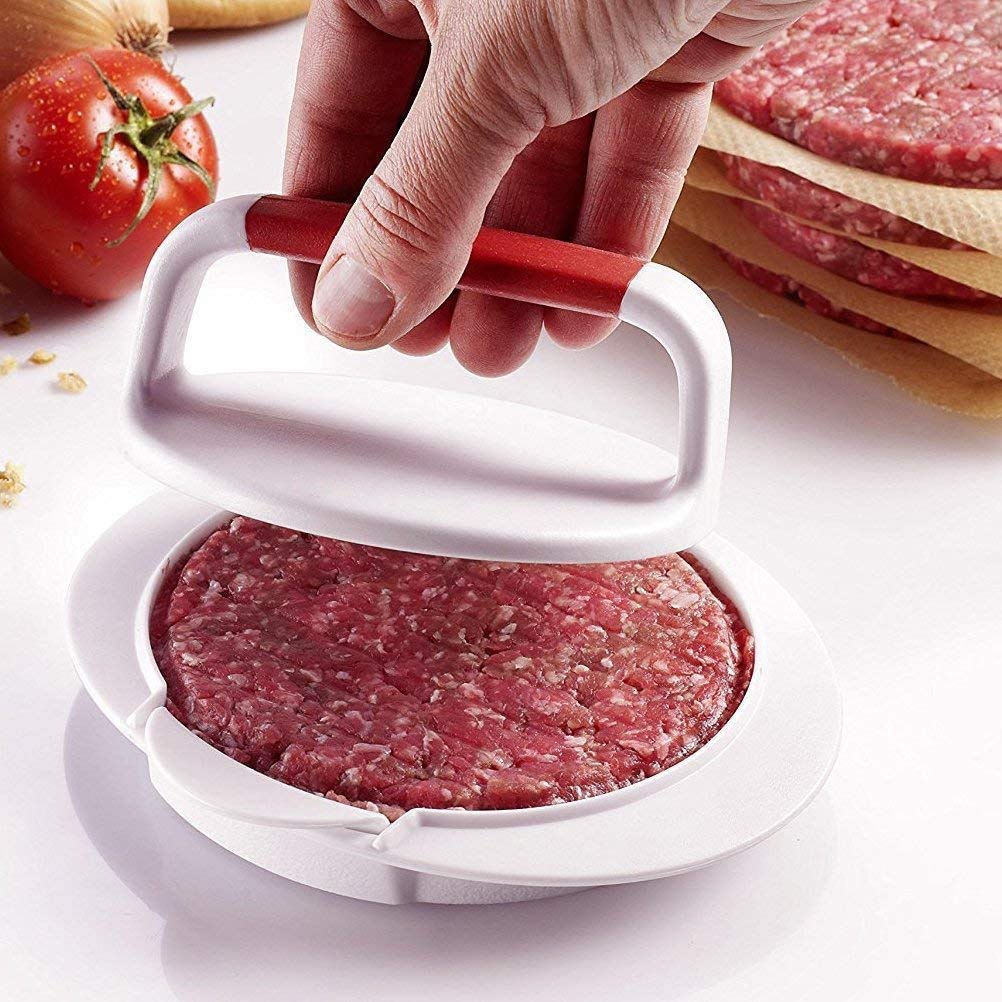 Non-Stick Burger Press & Hamburger Maker Mold - Perfect for Juicy Beef Patties, BBQ Grilling, and Backyard Cookouts - Ideal for Home Kitchen, Outdoor Camping, and Restaurant Use