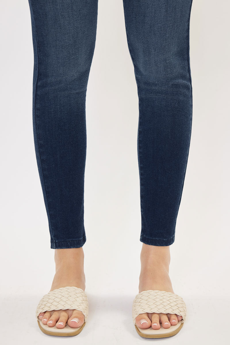 Mel High Rise Skinny Jeans for Women - Stretch Denim Pants Slim Fit Comfortable Tummy Control - Perfect for Casual Outfits, Work & Date Nights